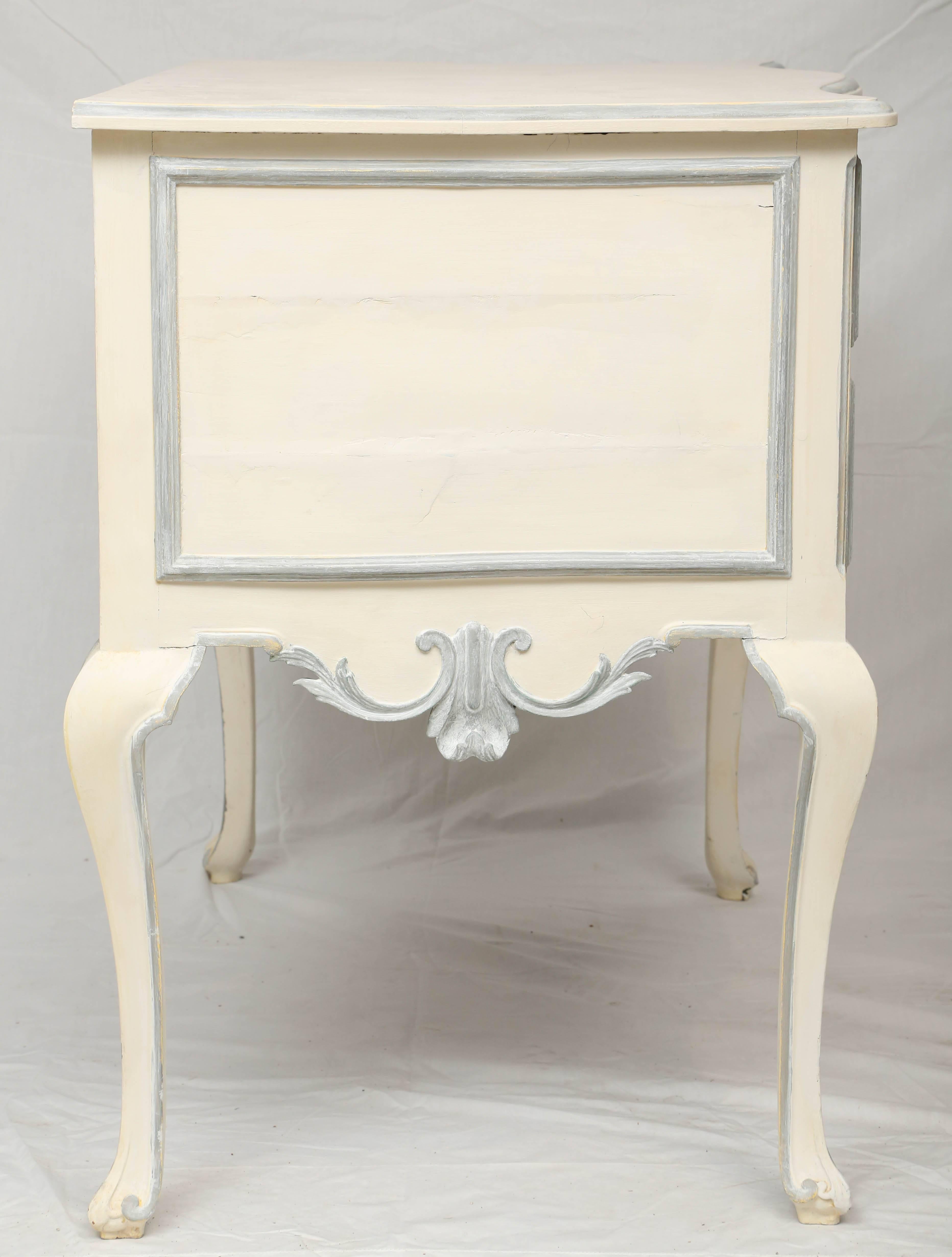 Pair of Painted 19th Century Commodes 3