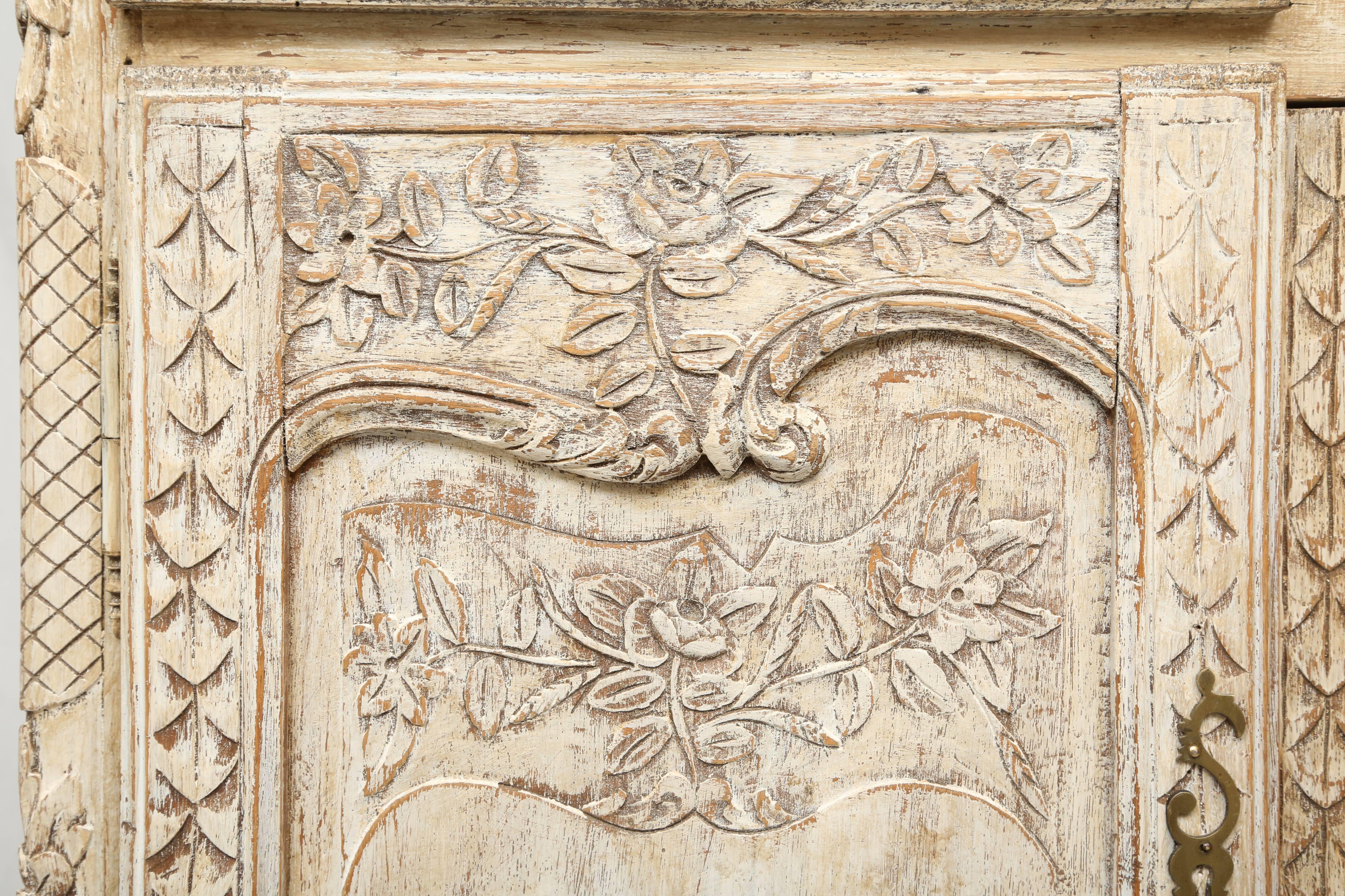 Early 19th Century French Painted Credenza 2