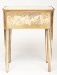 Mirrored Églomisé Bedside Table
