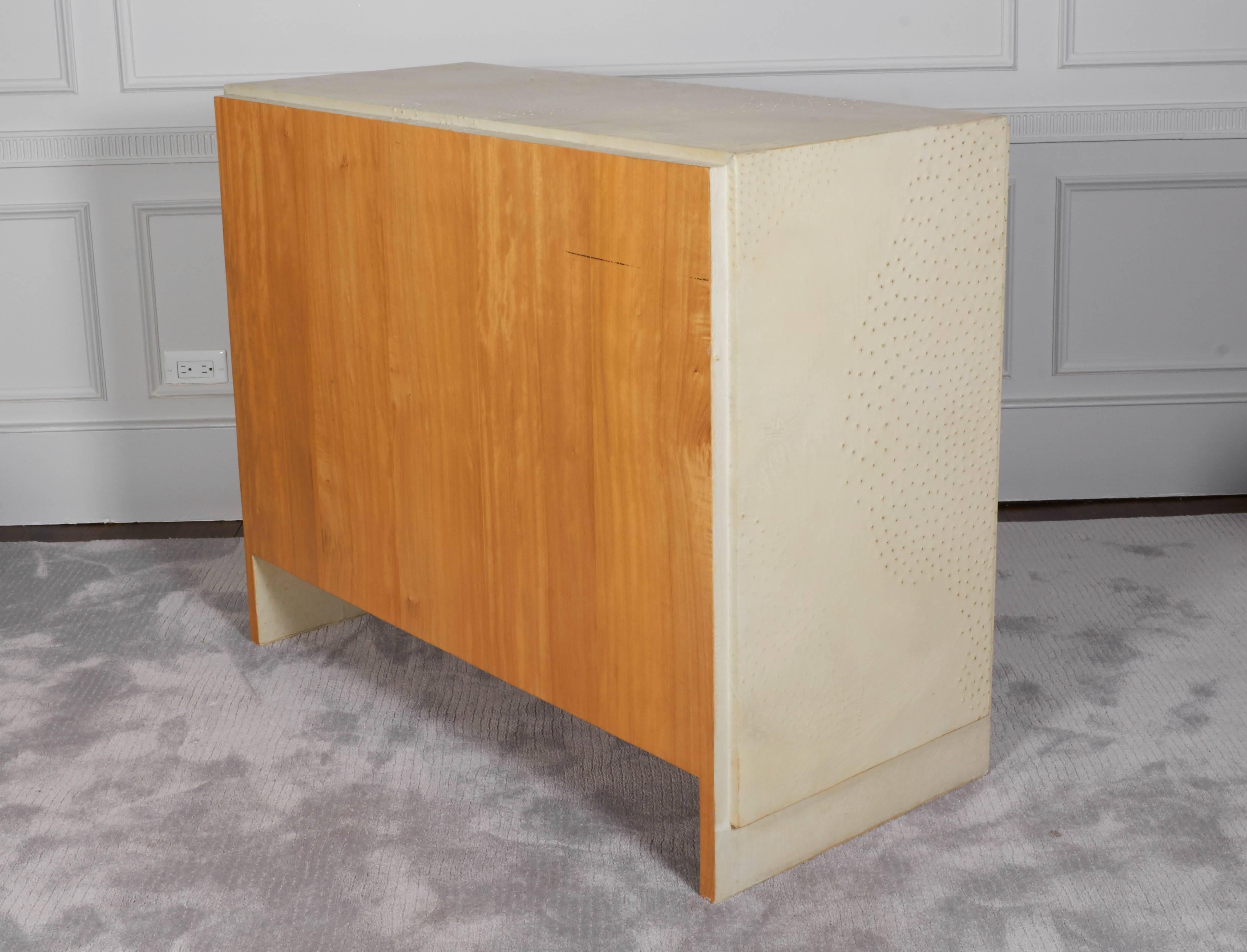 Contemporary Custom Ostrich Dresser For Sale