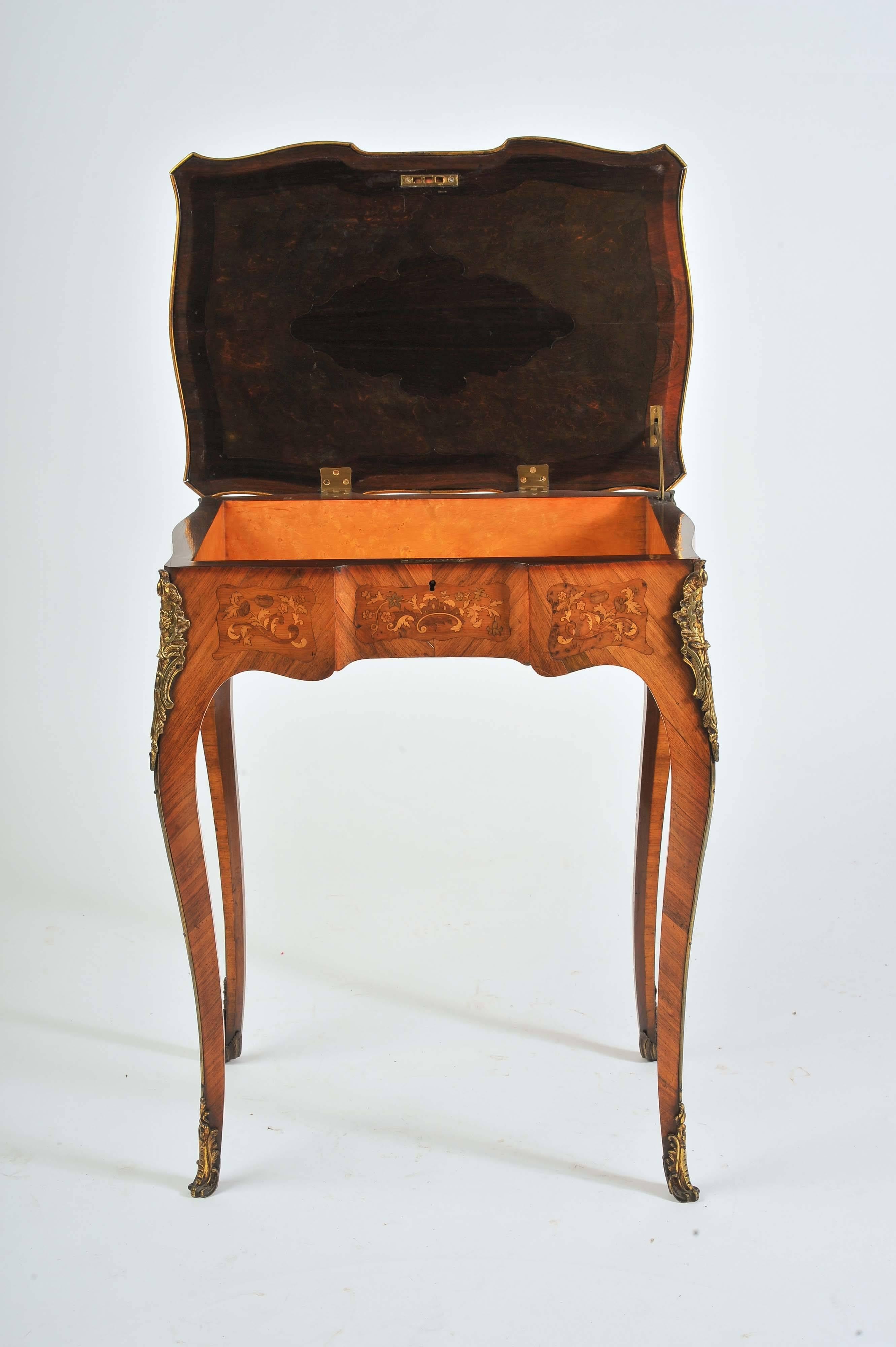 Louis XIV Antique French Side Table For Sale