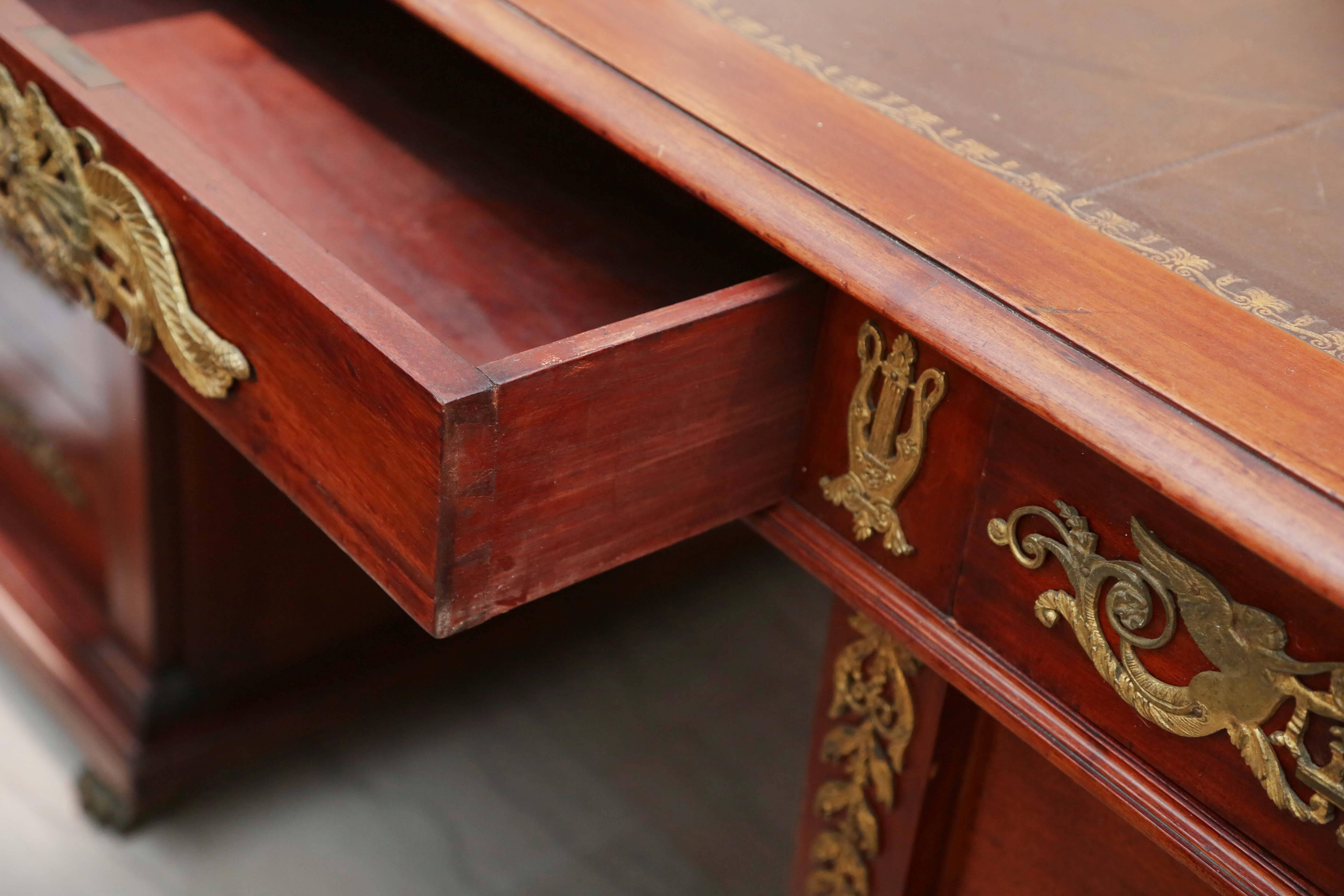 Napoleonic Egyptian Revival Desk 2