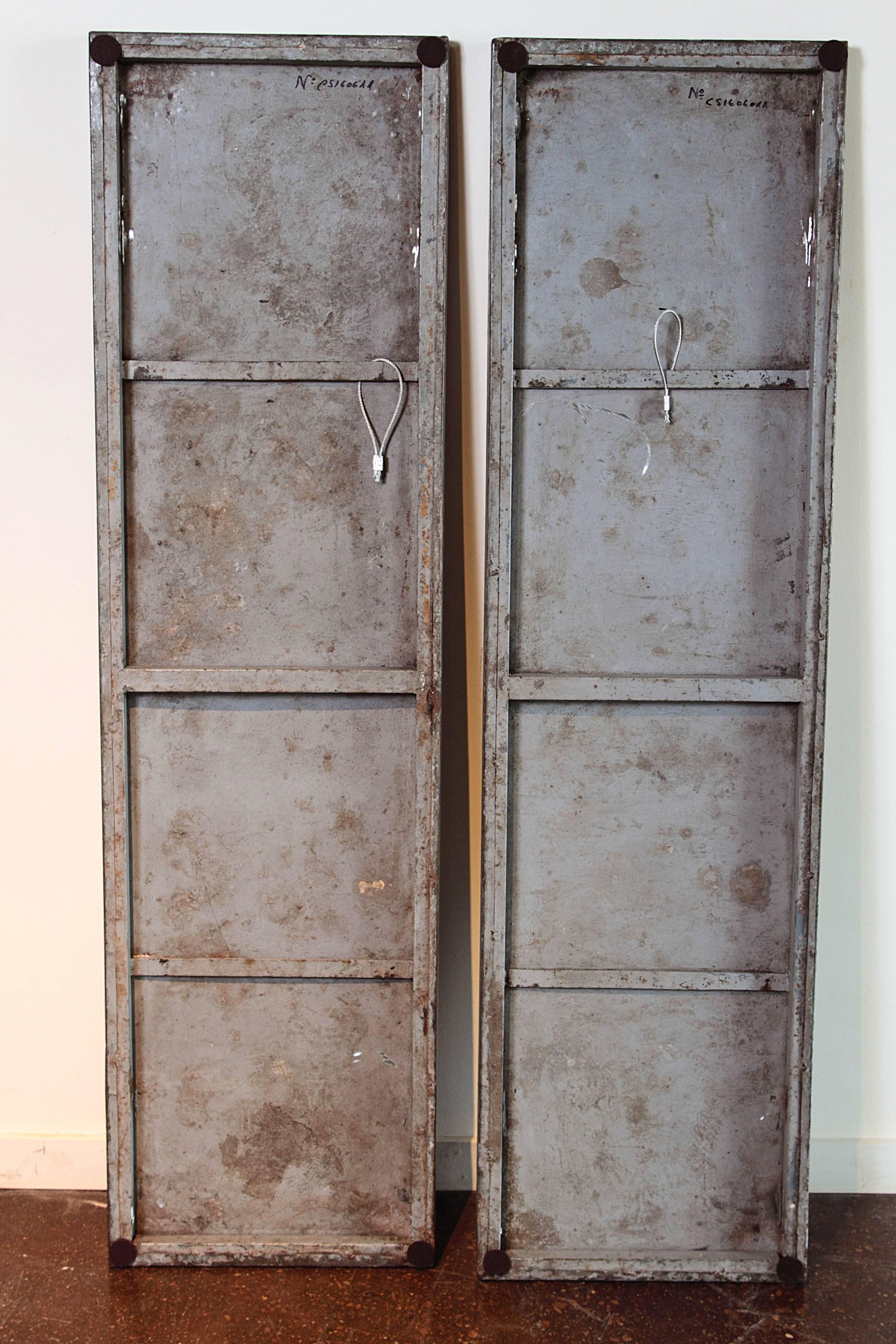 Vintage Architectural Metal Wall Decor Panels 1