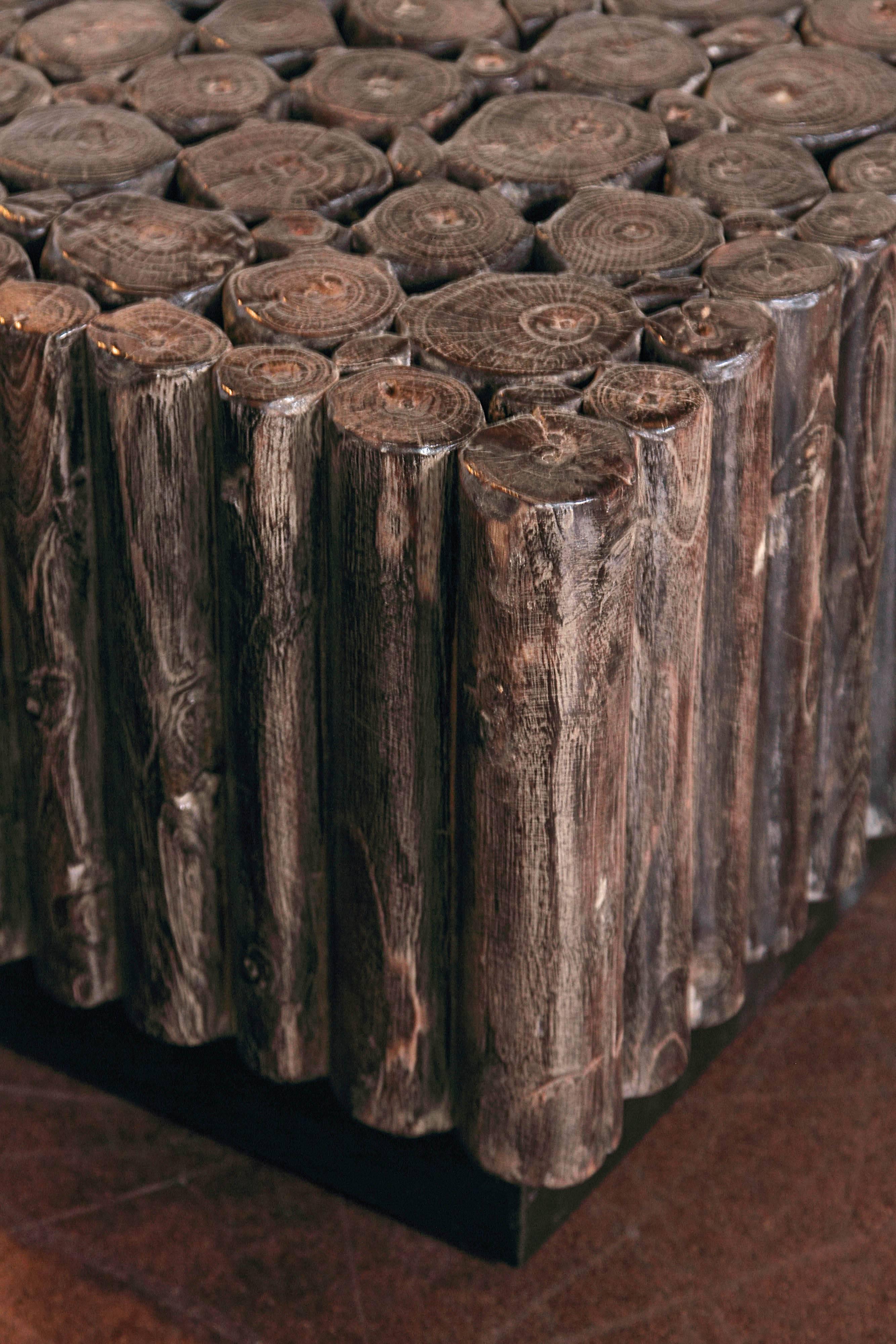 Organic Log Cocktail Tables 3