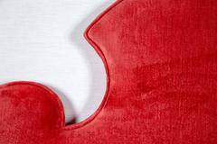 Hollywood Regency Chinoiserie Red King Headboard