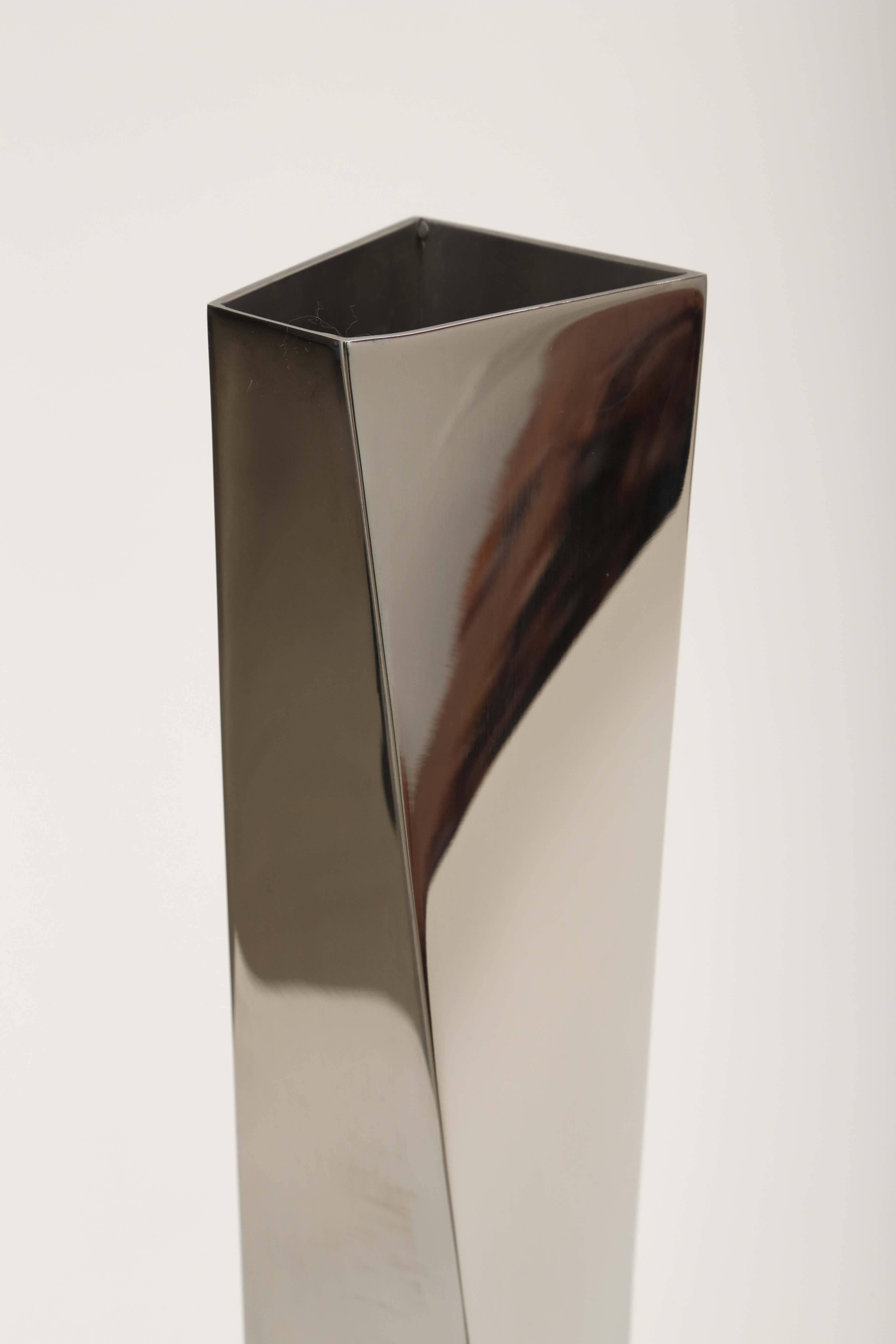 Alessi Stainless Steel Flower Vase 