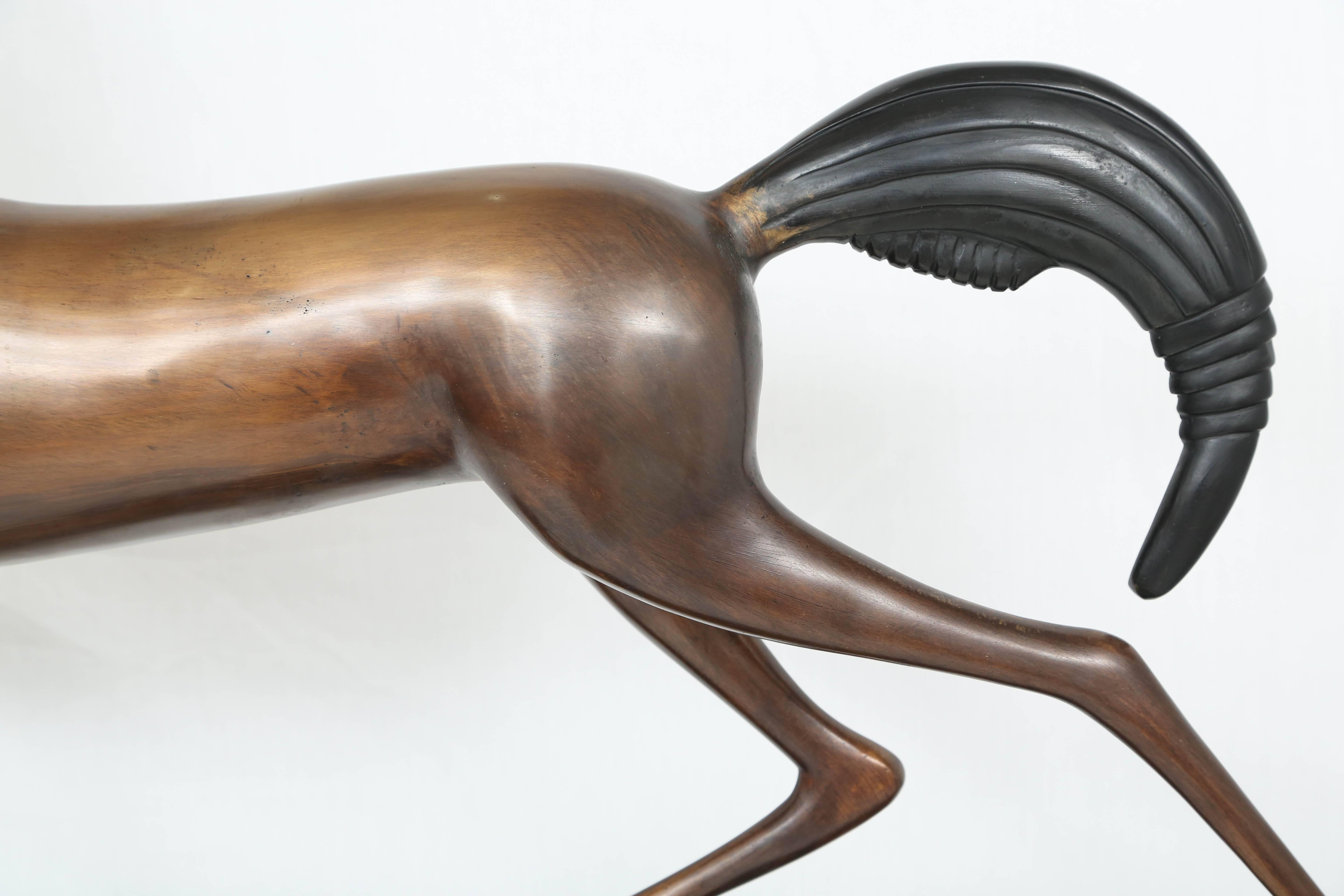Bronze Horse Sculpture in the Style of Boris Lovet-Lorski 1