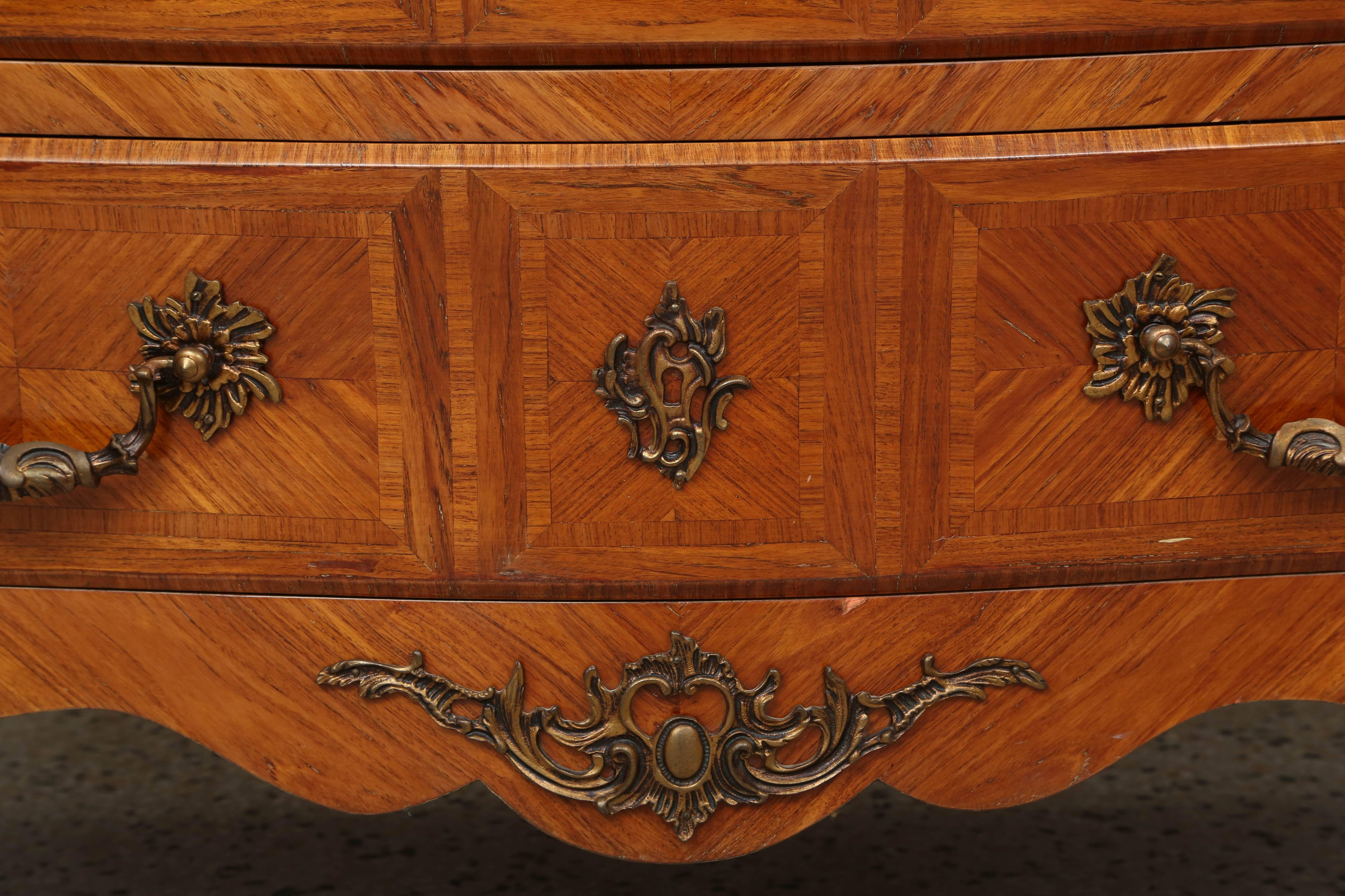 Louis XV Style Six-Drawer Commode/Chest of Drawers, France, 1940s 1