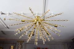 Elegant Half-Sputnik Chandelier