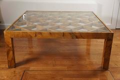 Burl Wood Coffee Table