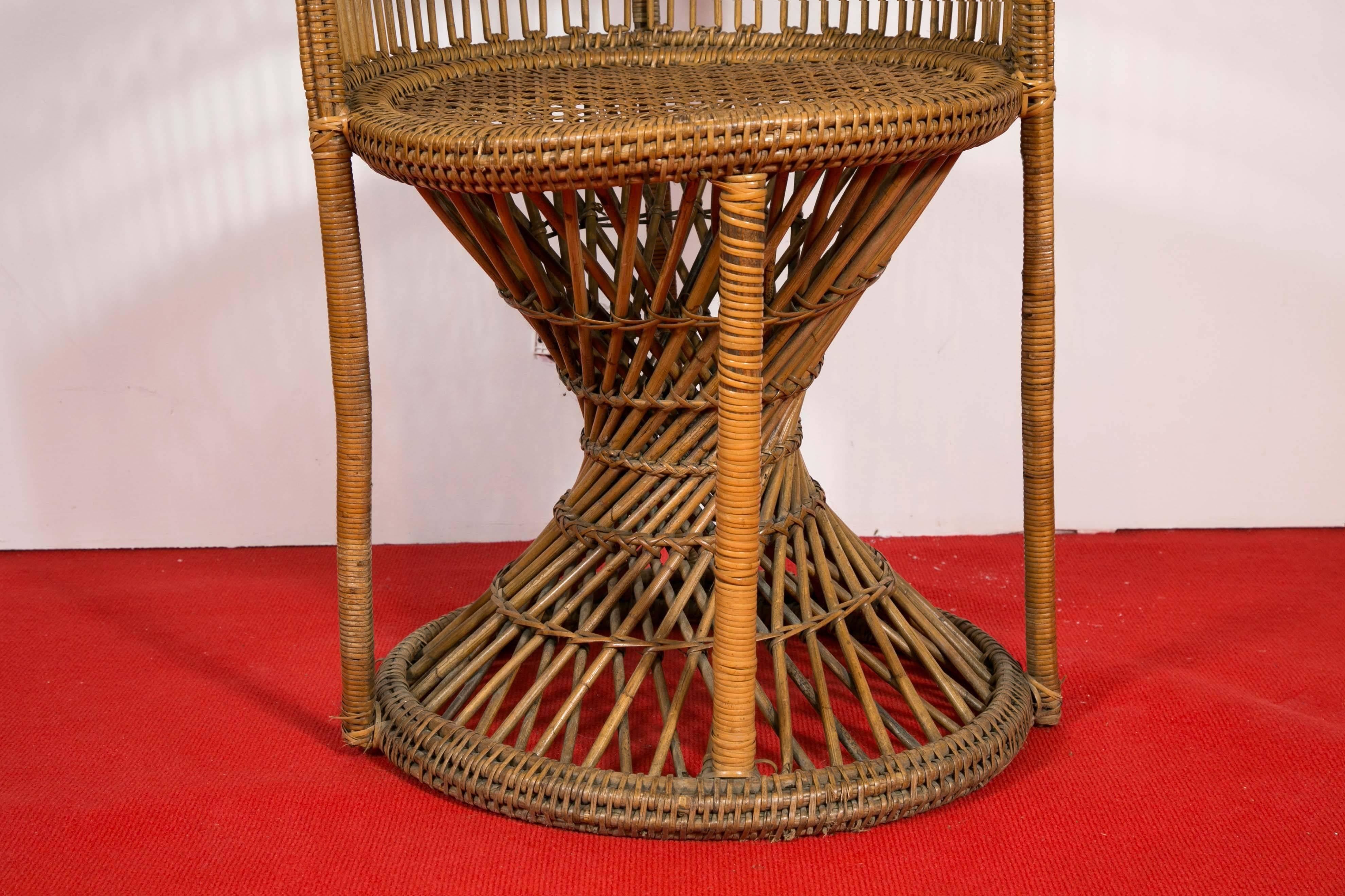 Manufacture of Perret & Vibert, Pair of Rattan Chairs, circa 1890 1