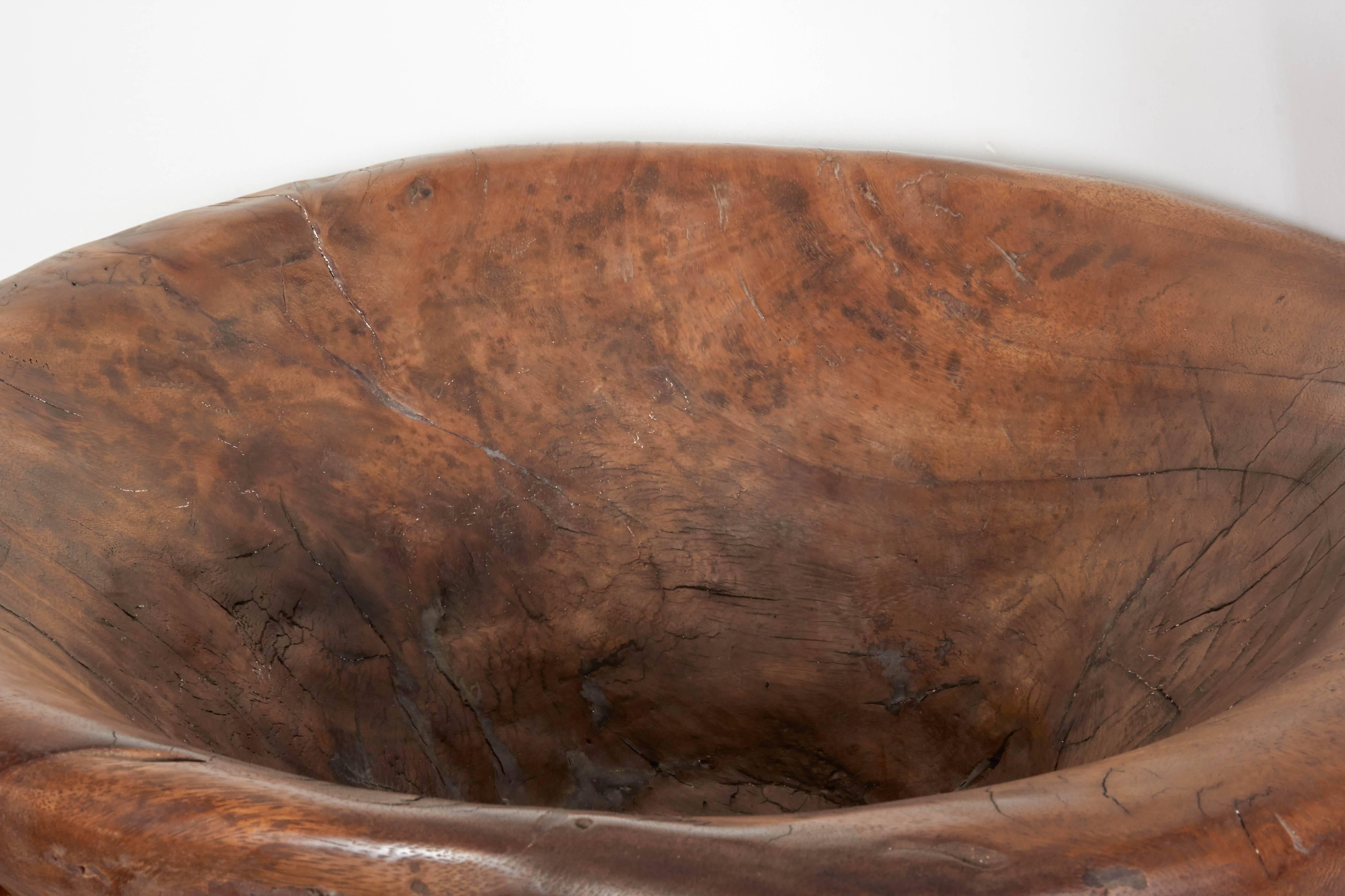 Large Teakwood Bowls 2