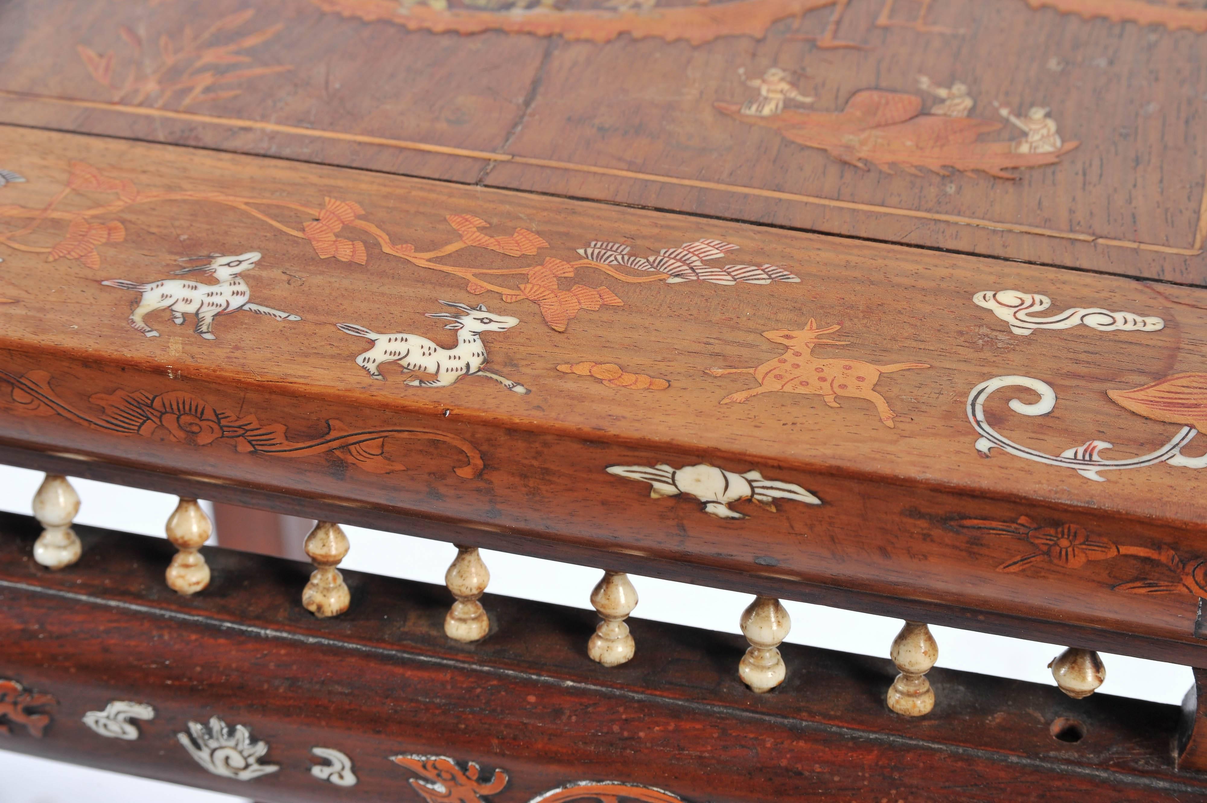 19th Century Chinese Inlaid Table 3