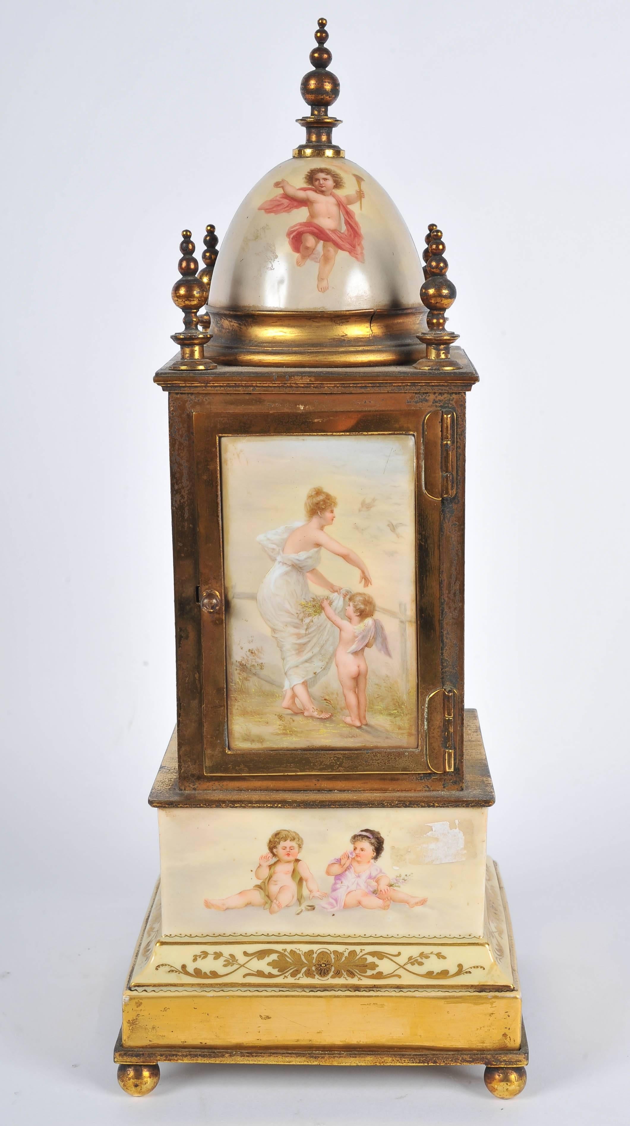 Austrian 19th Century Mantel Clock For Sale