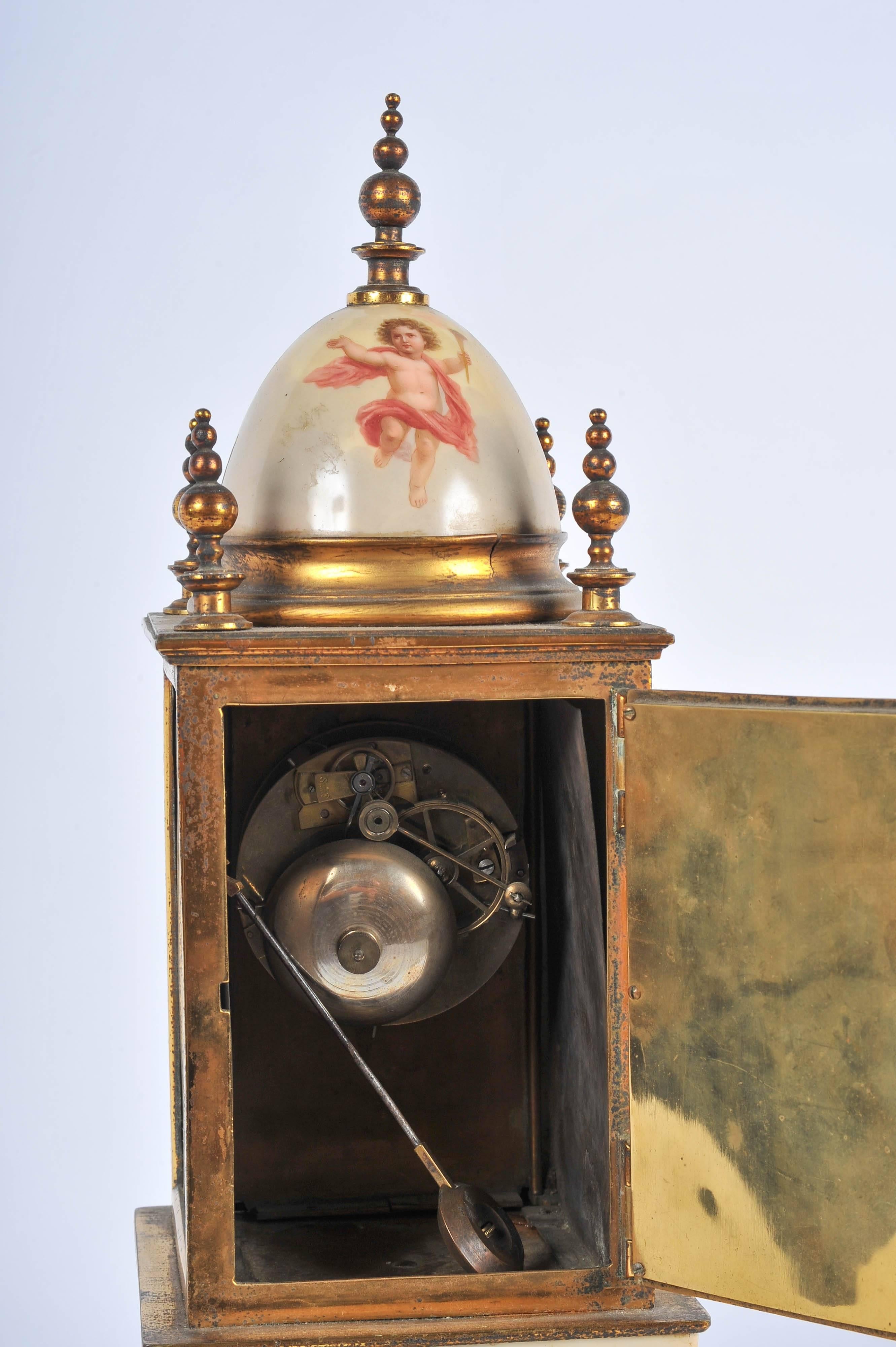 19th Century Mantel Clock For Sale 4