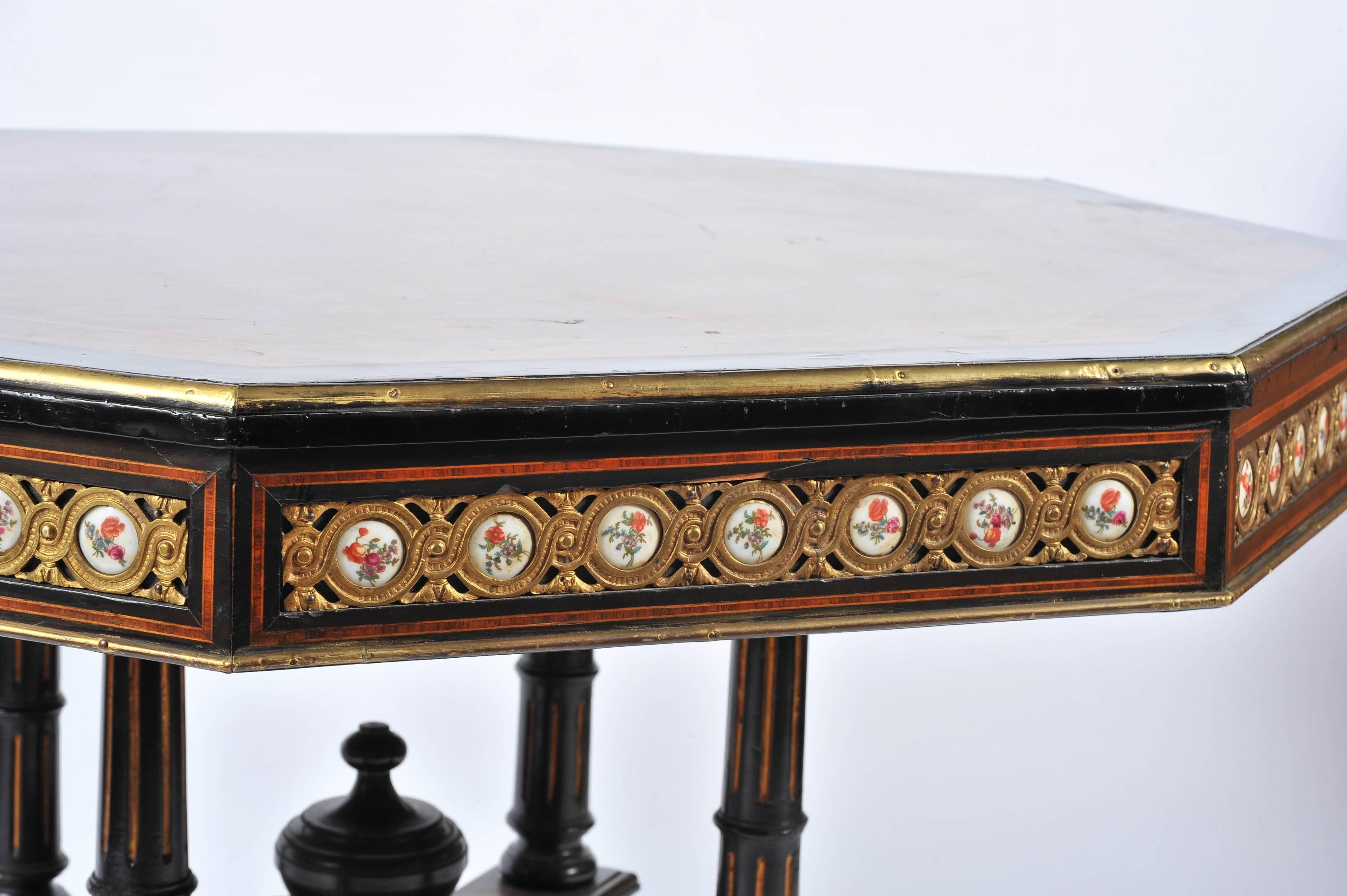 19th Century Sevres Mounted Centre Table 1