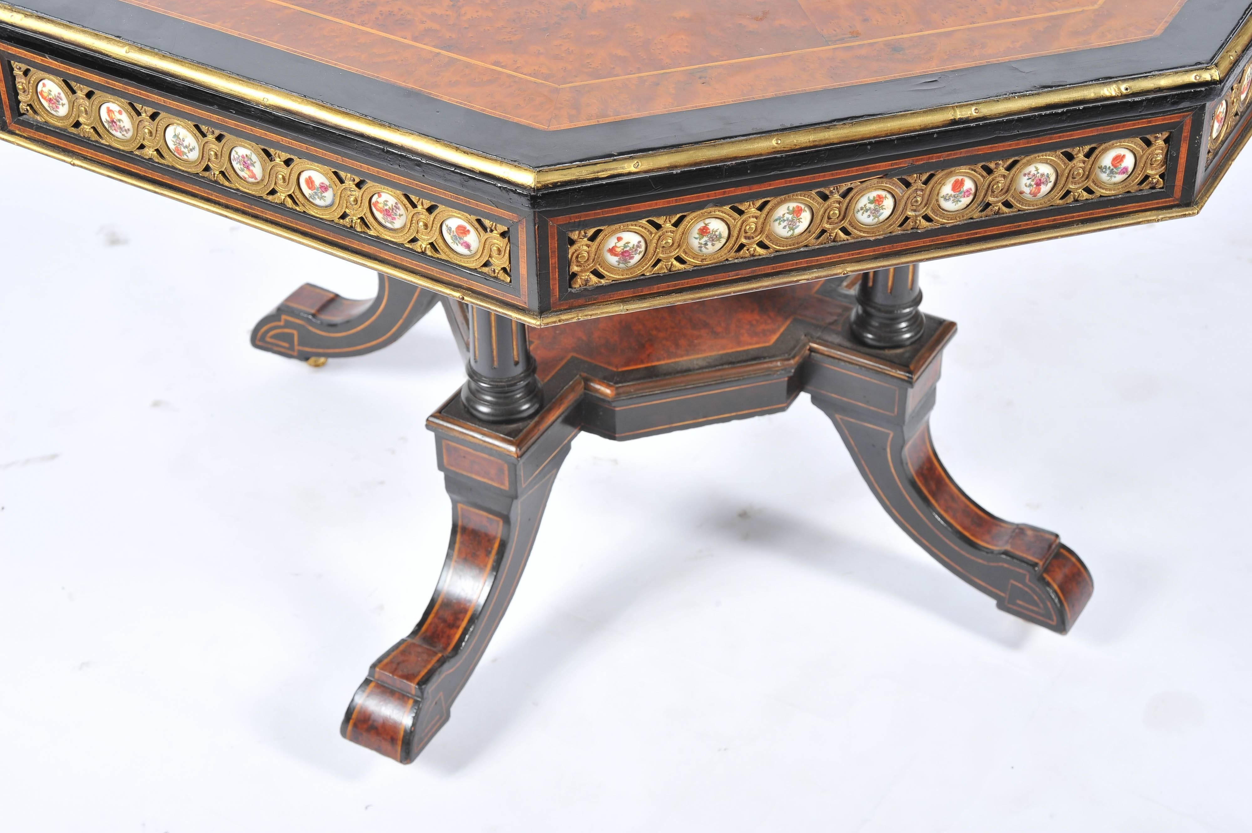 19th Century Sevres Mounted Centre Table 3