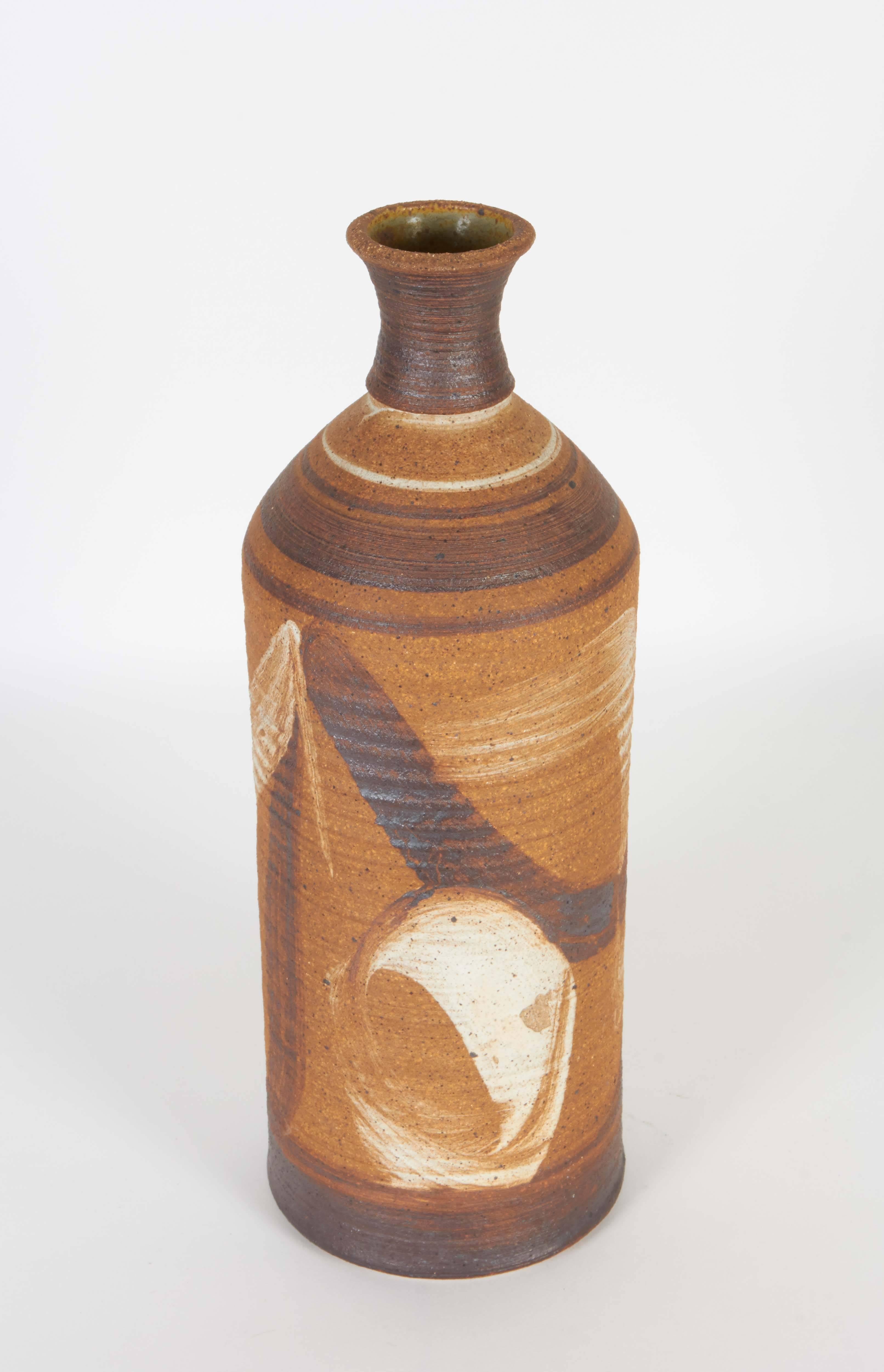 Glazed American Studio Pottery Vase