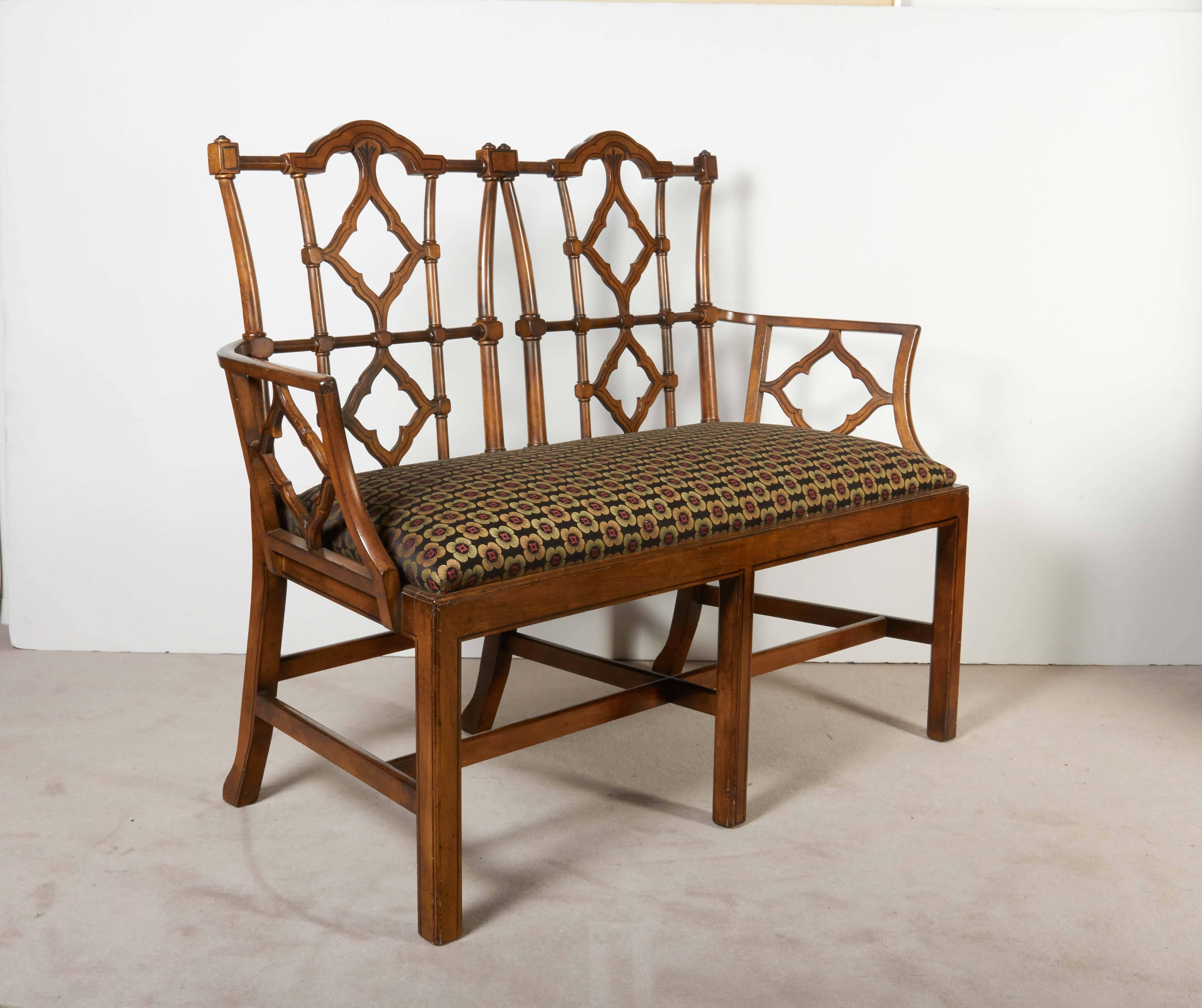 Mid-Century Modern Mid-Century Italian Faux Bamboo Settee