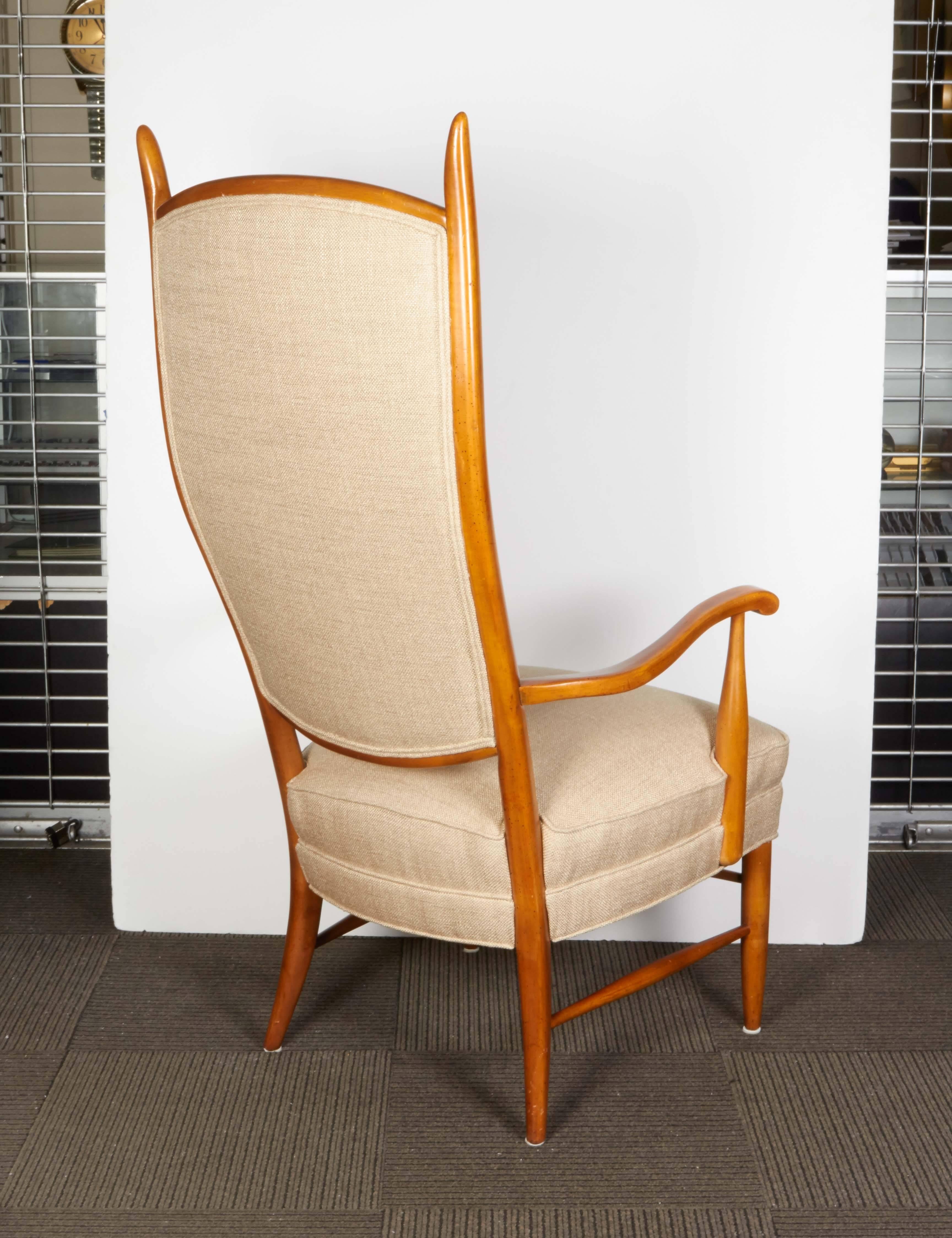 Mid-Century Modern Maxwell Royal Country Parsons Chair