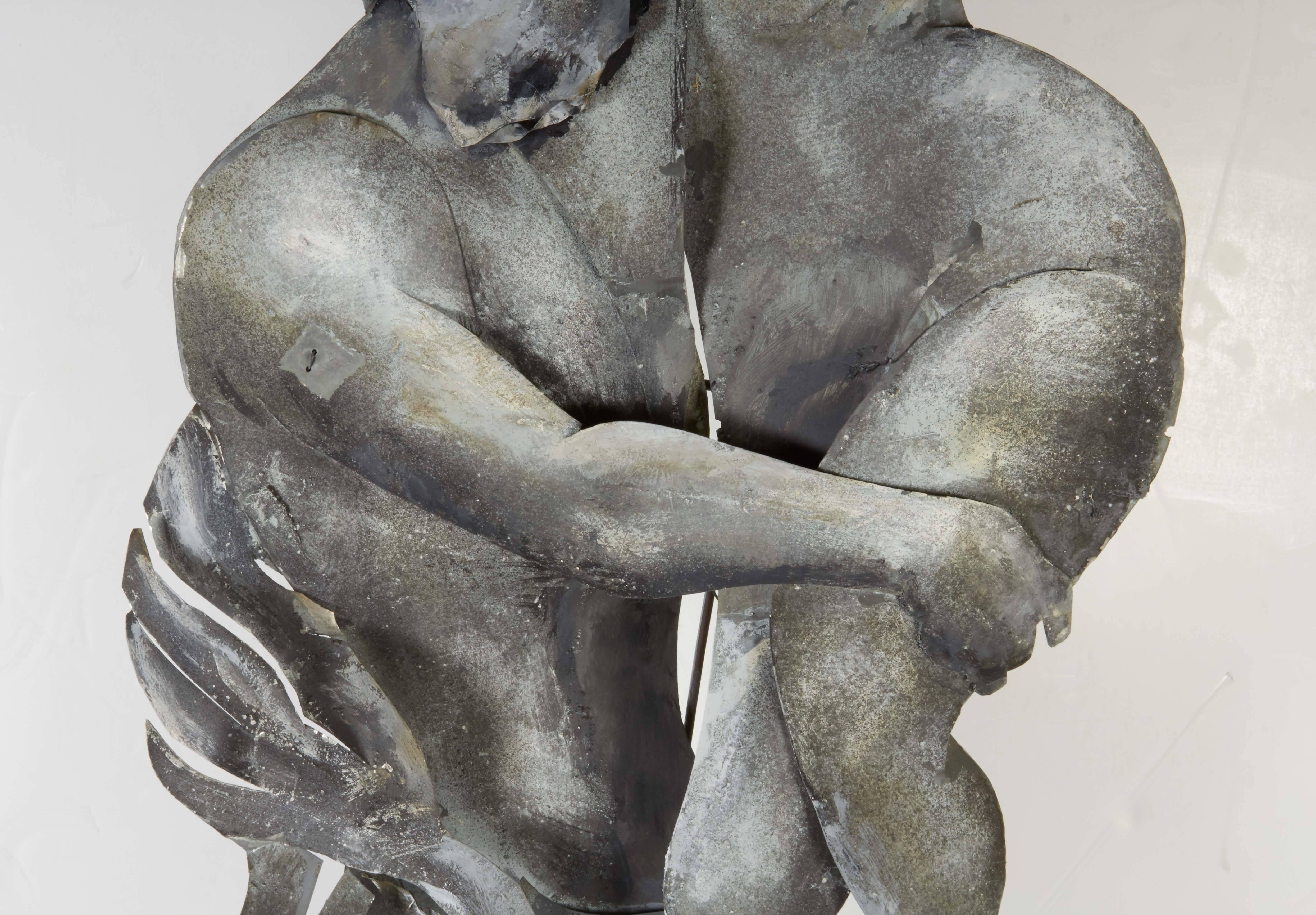 20th Century Modernist Sculpture of the Minotaur Abducting a Maiden