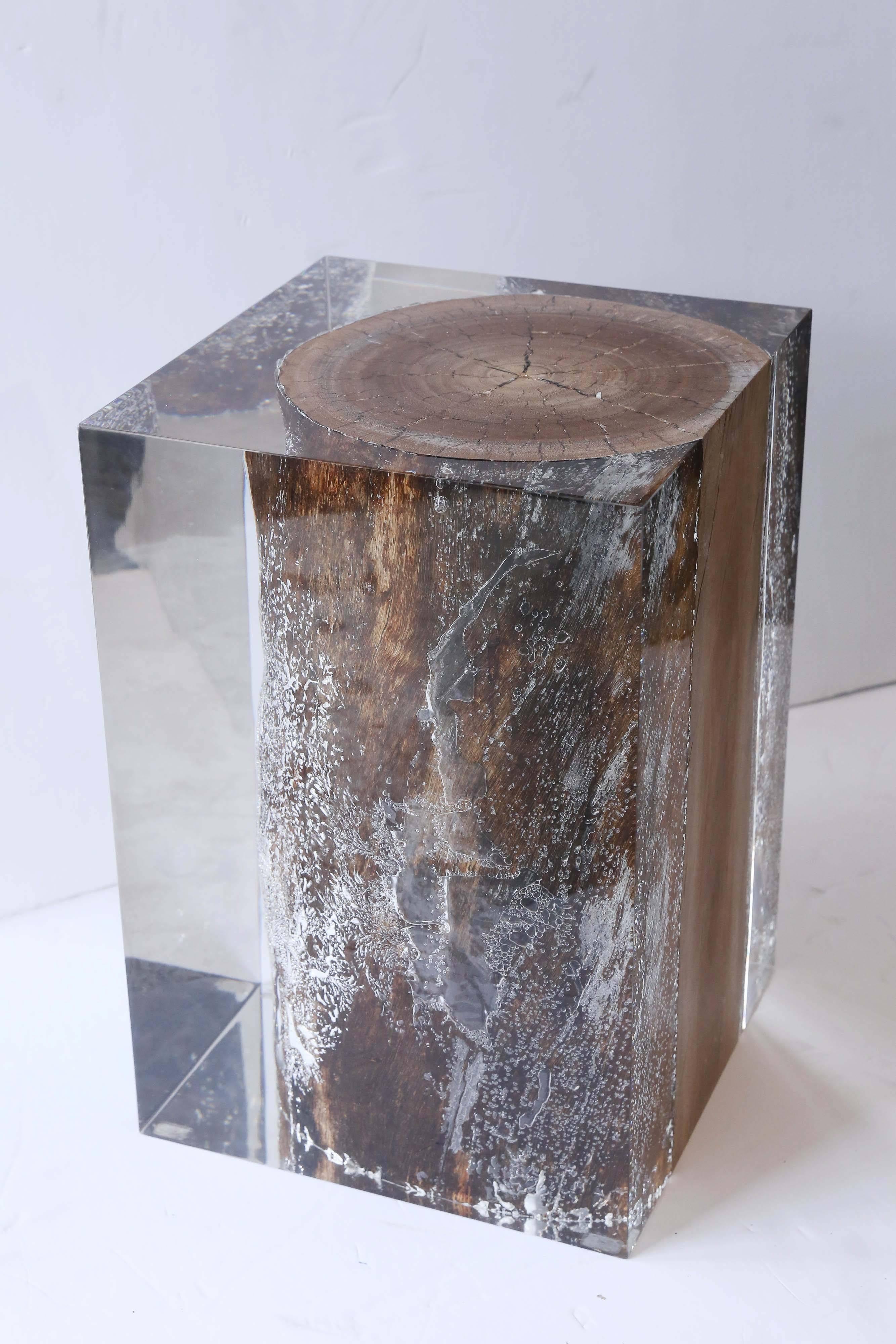 driftwood side tables