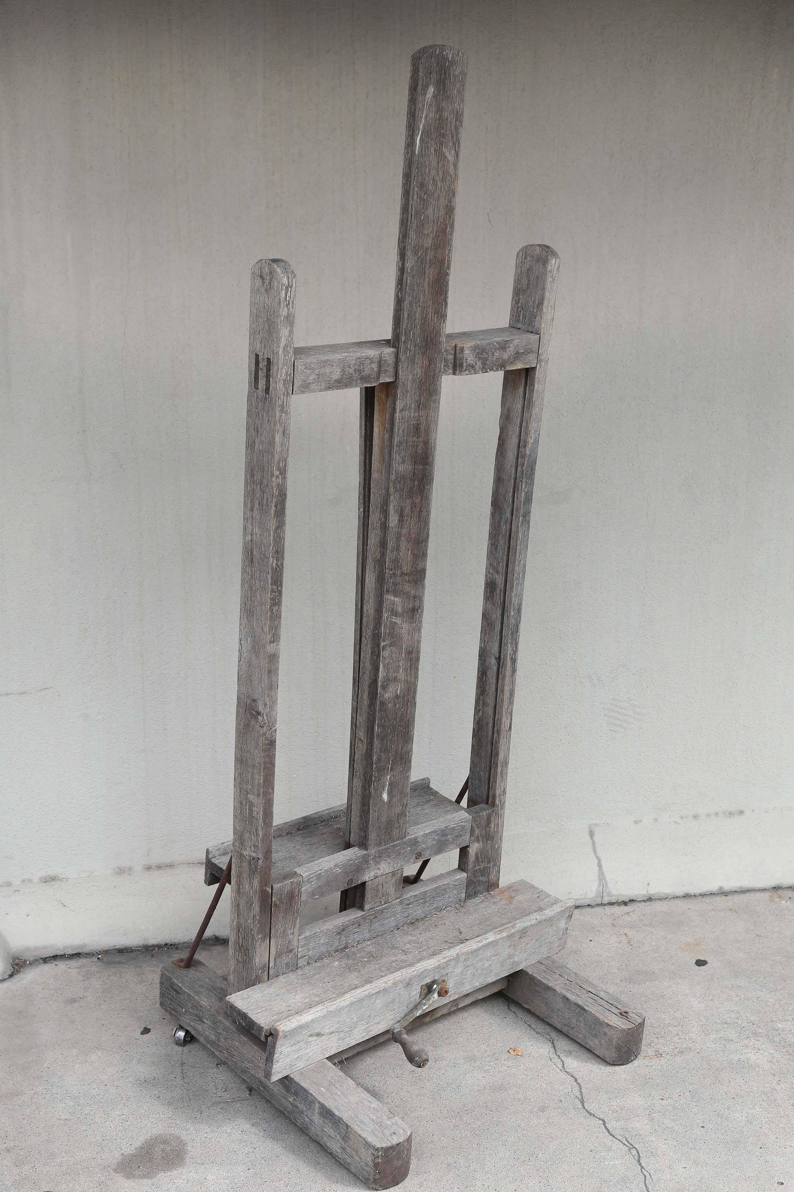 Antique French Easel from Chartres, France 3