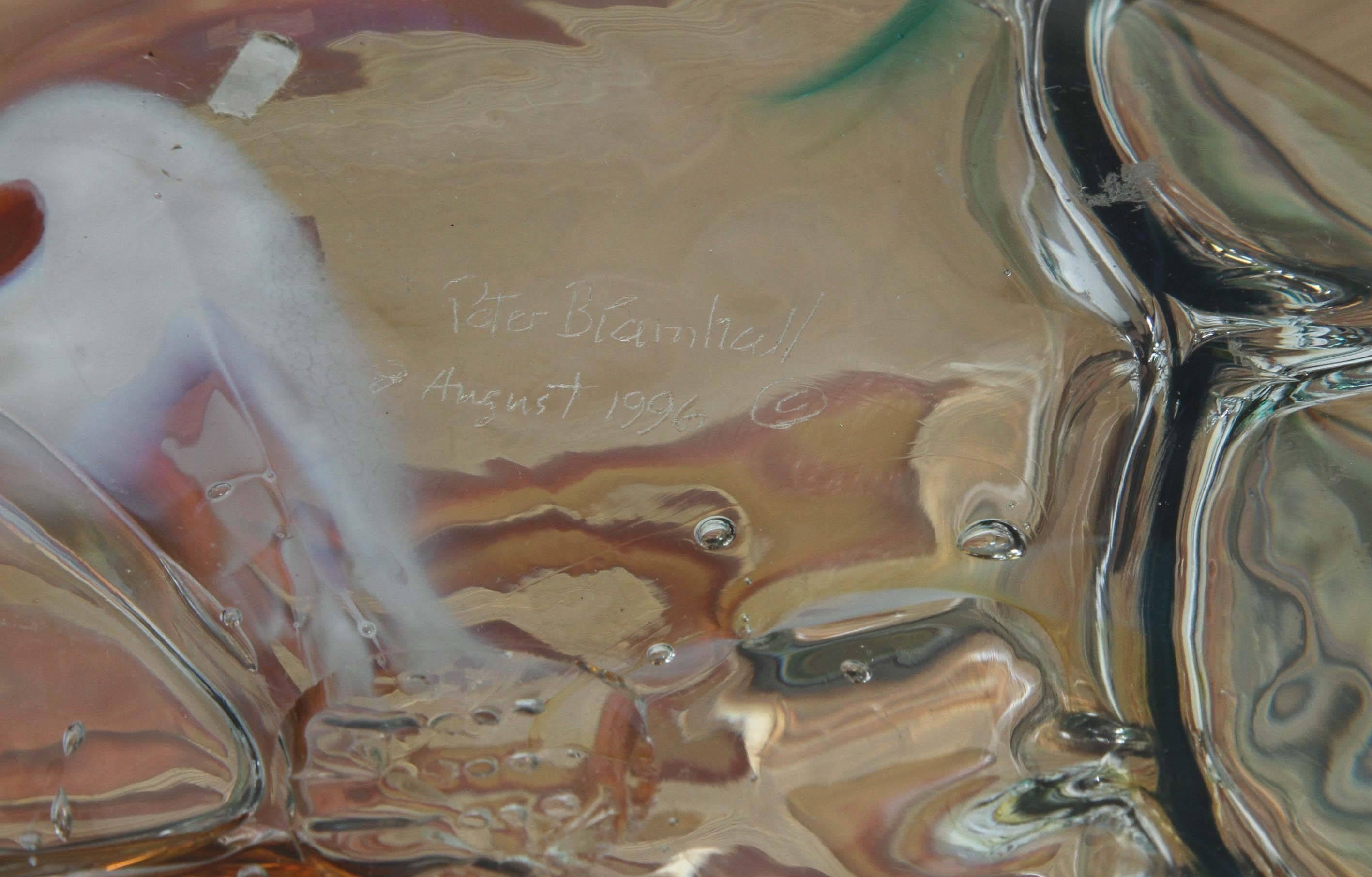 Handblown Glass Sculpture by Peter Bramhall 3