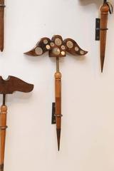 Antique 19th Century Folk Art Bird Hunting Tool and Decoy