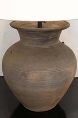 Antique 19th Century Khmer Vase Lamp