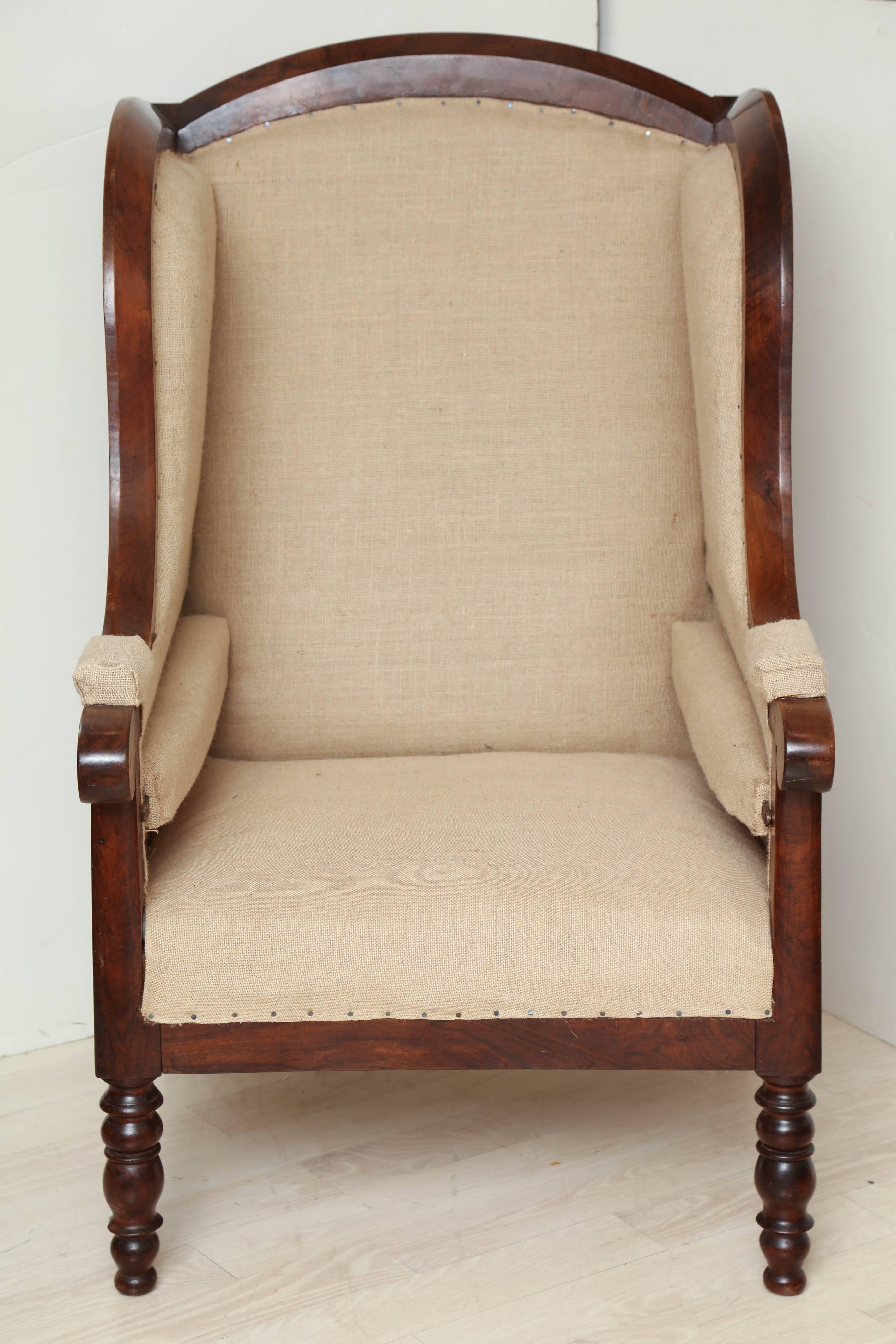 An unusually large walnut framed upholstered wing chair, France, circa 1810.


Available to see in our NYC Showroom 
BK Antiques
306 East 61st St. 2nd fl.
New York, NY 10065