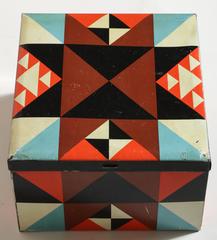 Boîte à étain Bauhaus allemande de Martel Schwichtenberg