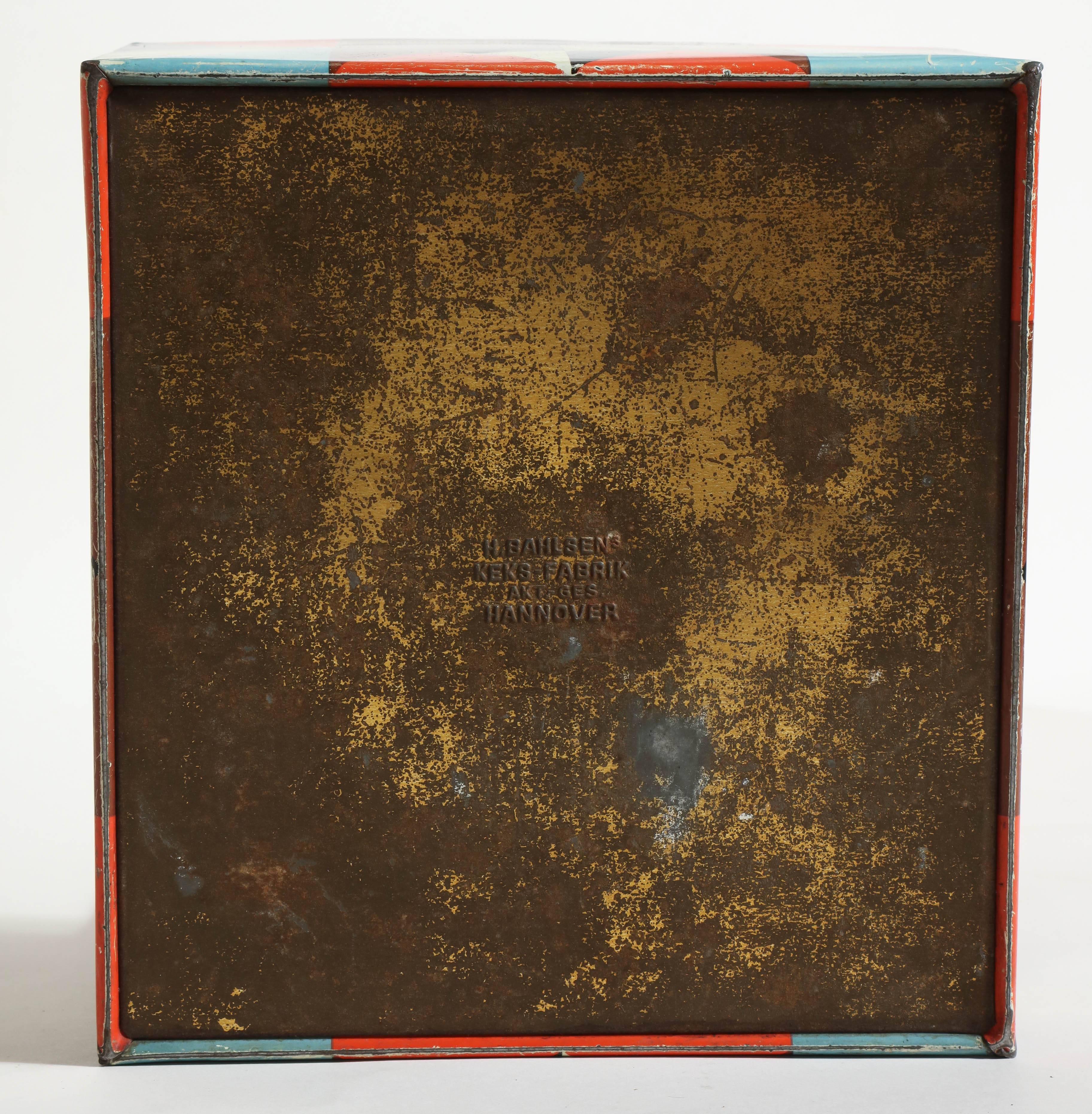 Martel Schwichtenberg German Bauhaus Tin Box For Sale at 1stDibs ...