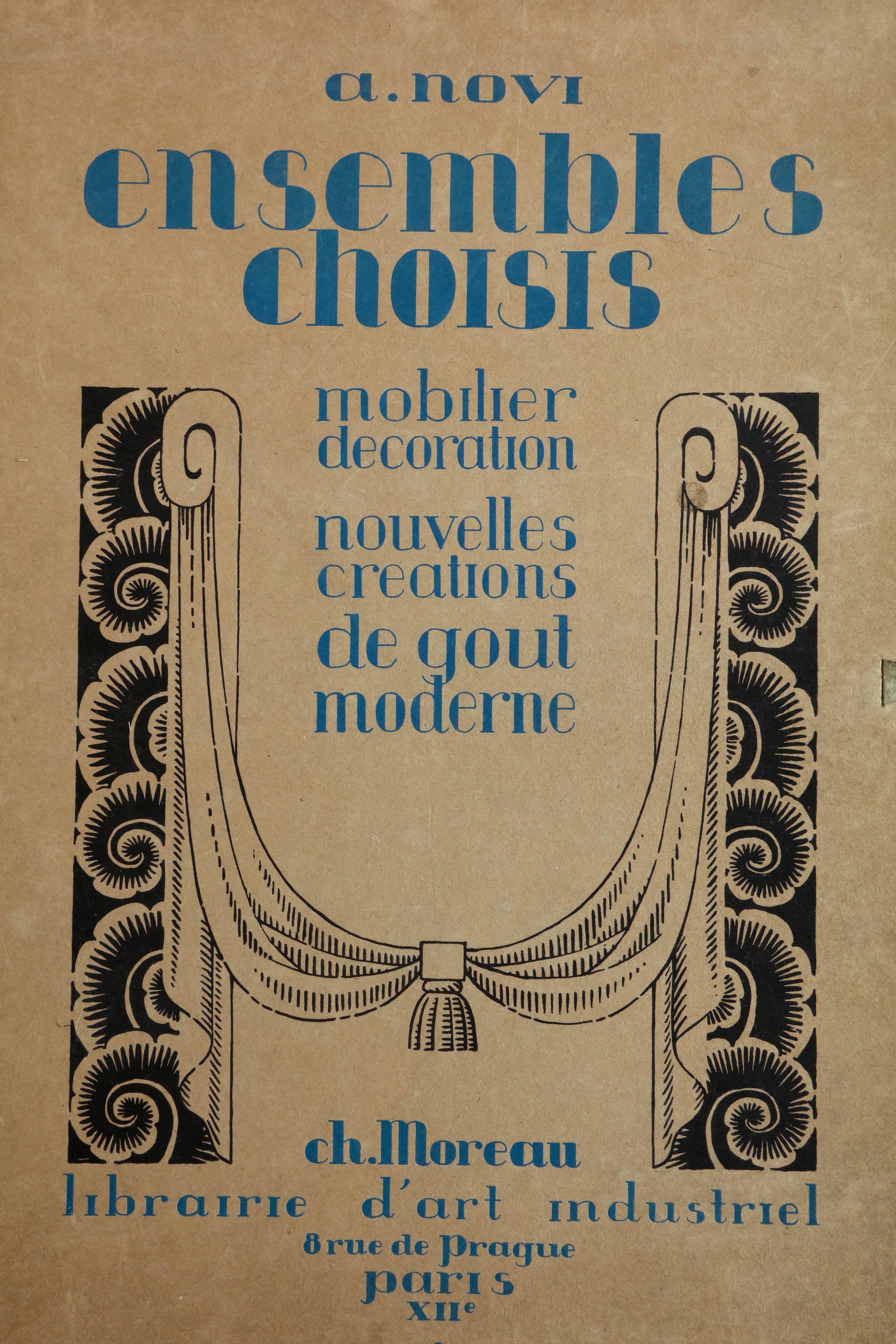 Published by Charles Moreau, Librairie d'Art Industriels, Paris.

32 Plates (complete) - 12 1/2
