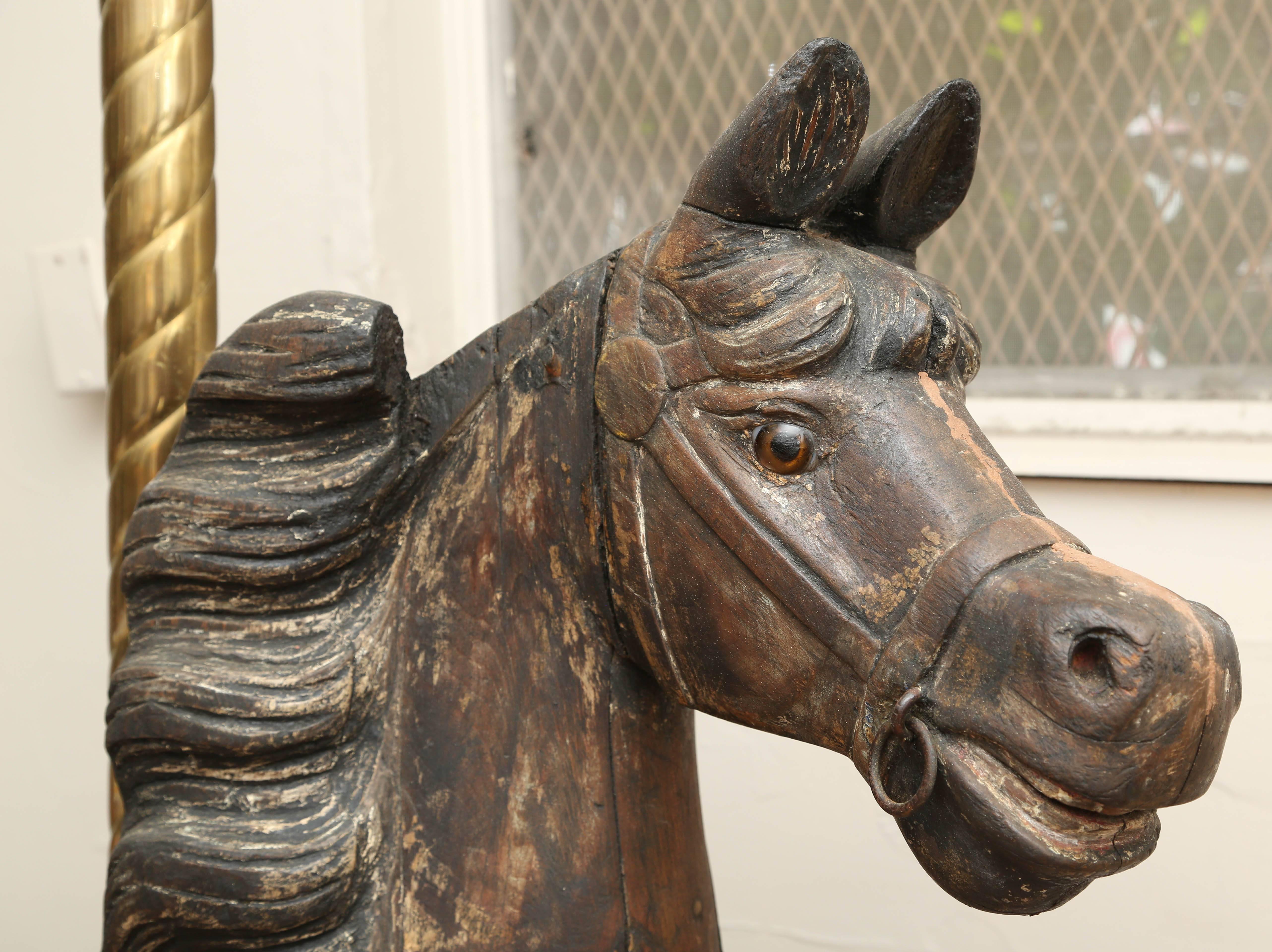 19th Century Charles Dare Carousel Horse 1