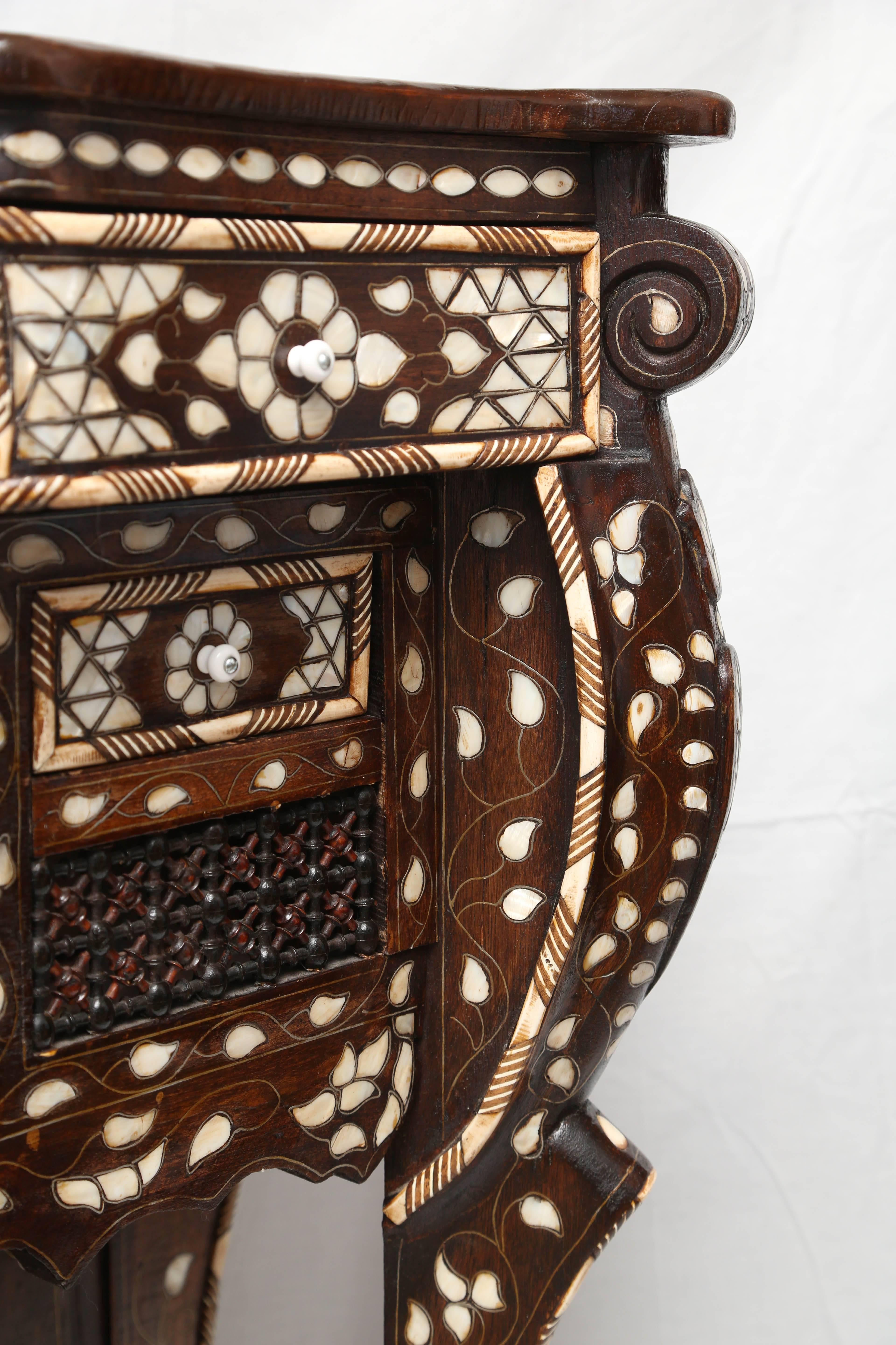 Syrian Mother-of-Pearl Inlaid Console 3
