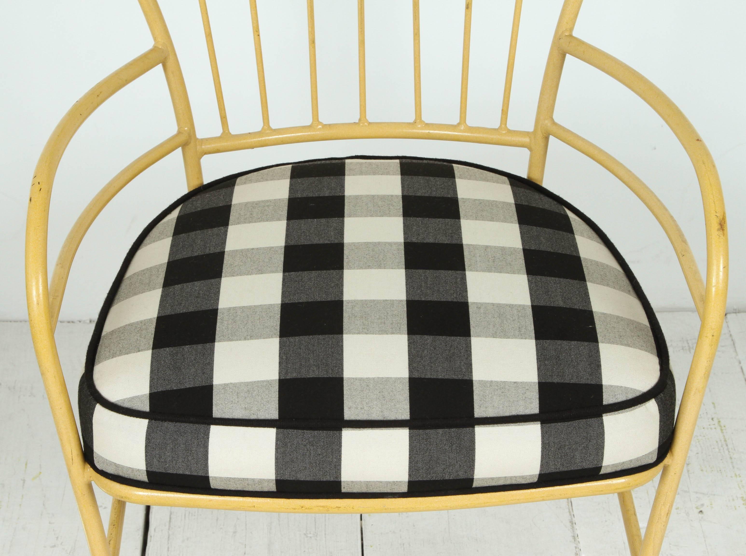 black metal outdoor chairs