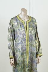 Vintage Moroccan Designer Caftan Maxi Dress Kaftan Size M to L