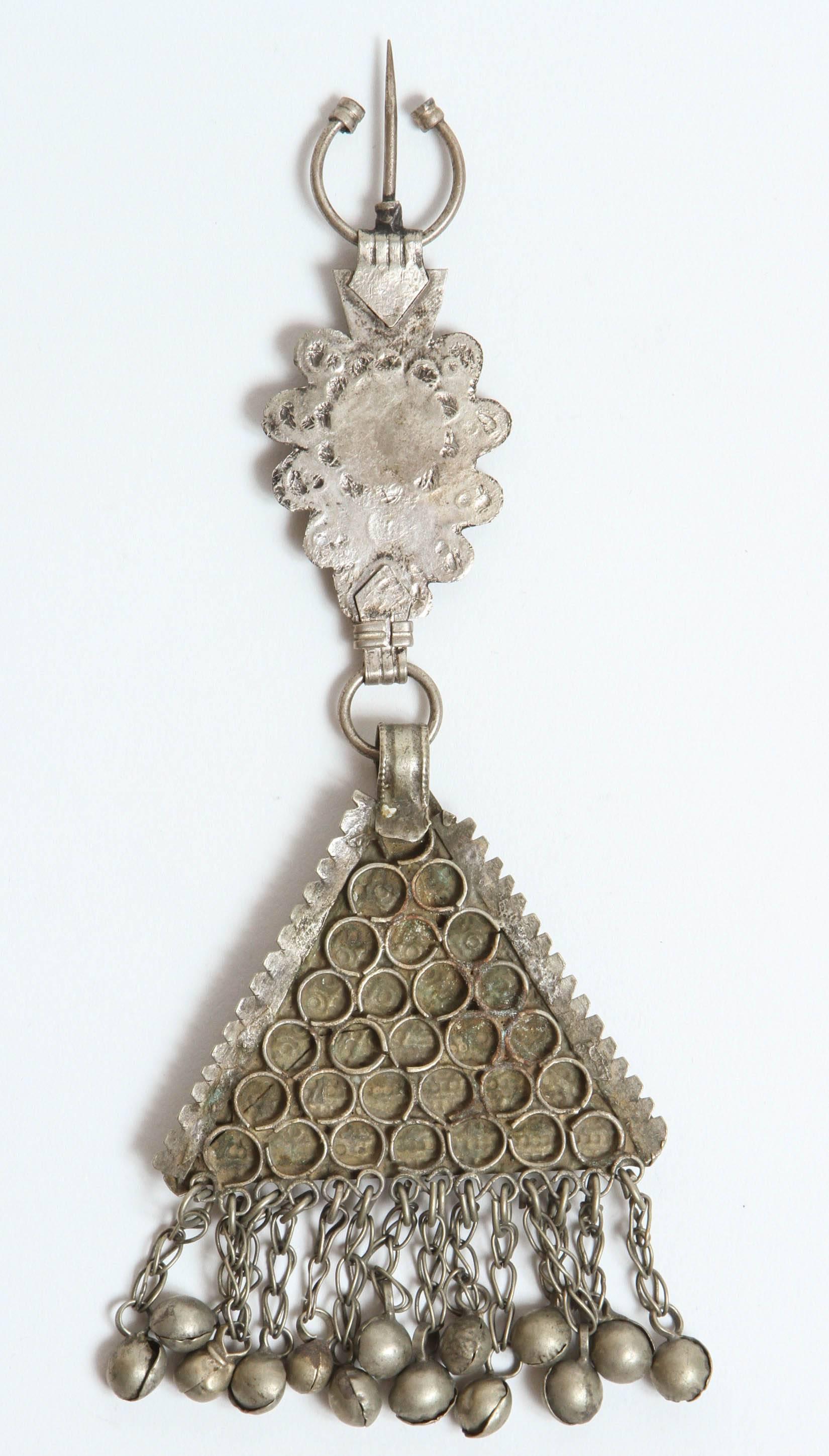 Metal Vintage Moroccan Fibula