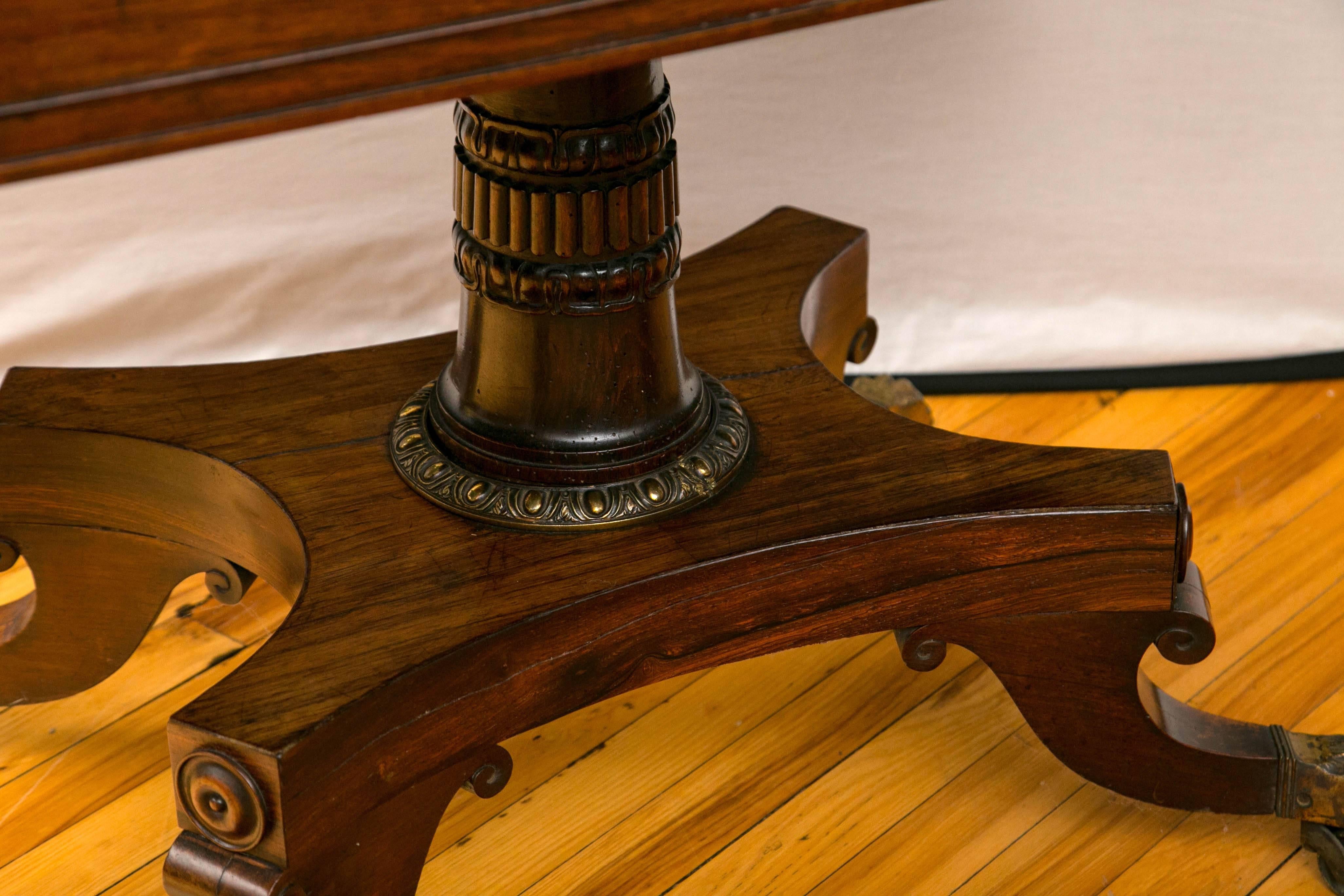 English Regency Period Mahogany Sofa Table