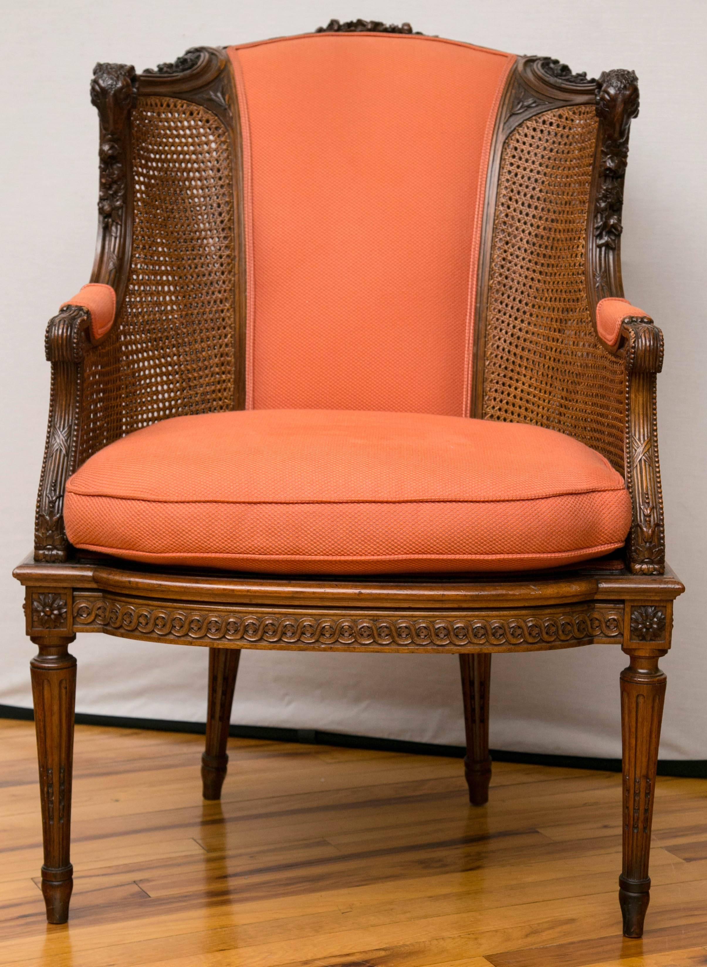 victorian library chair