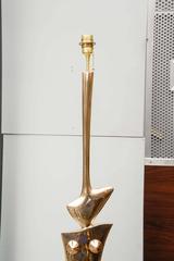 Bronze Floor Lamp by L Armanelli