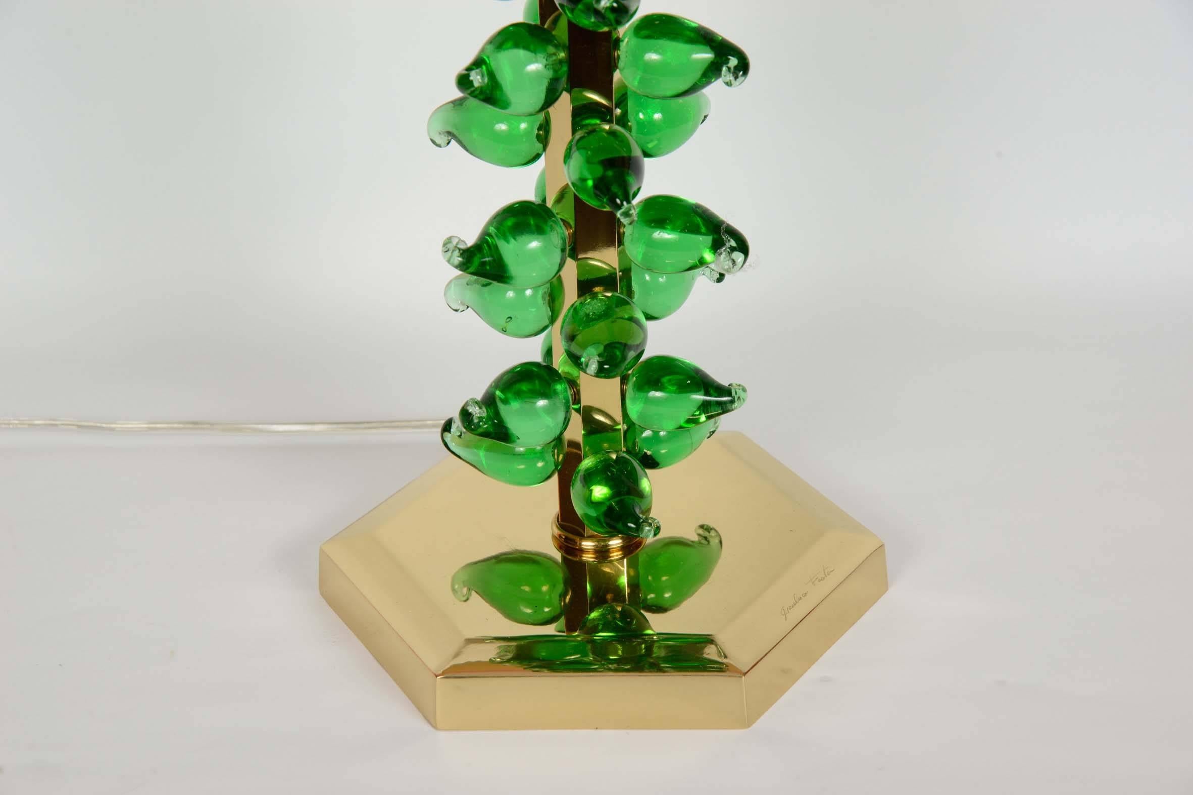 Italian Rare Pair of Lamps by Juanluca Fontana For Sale