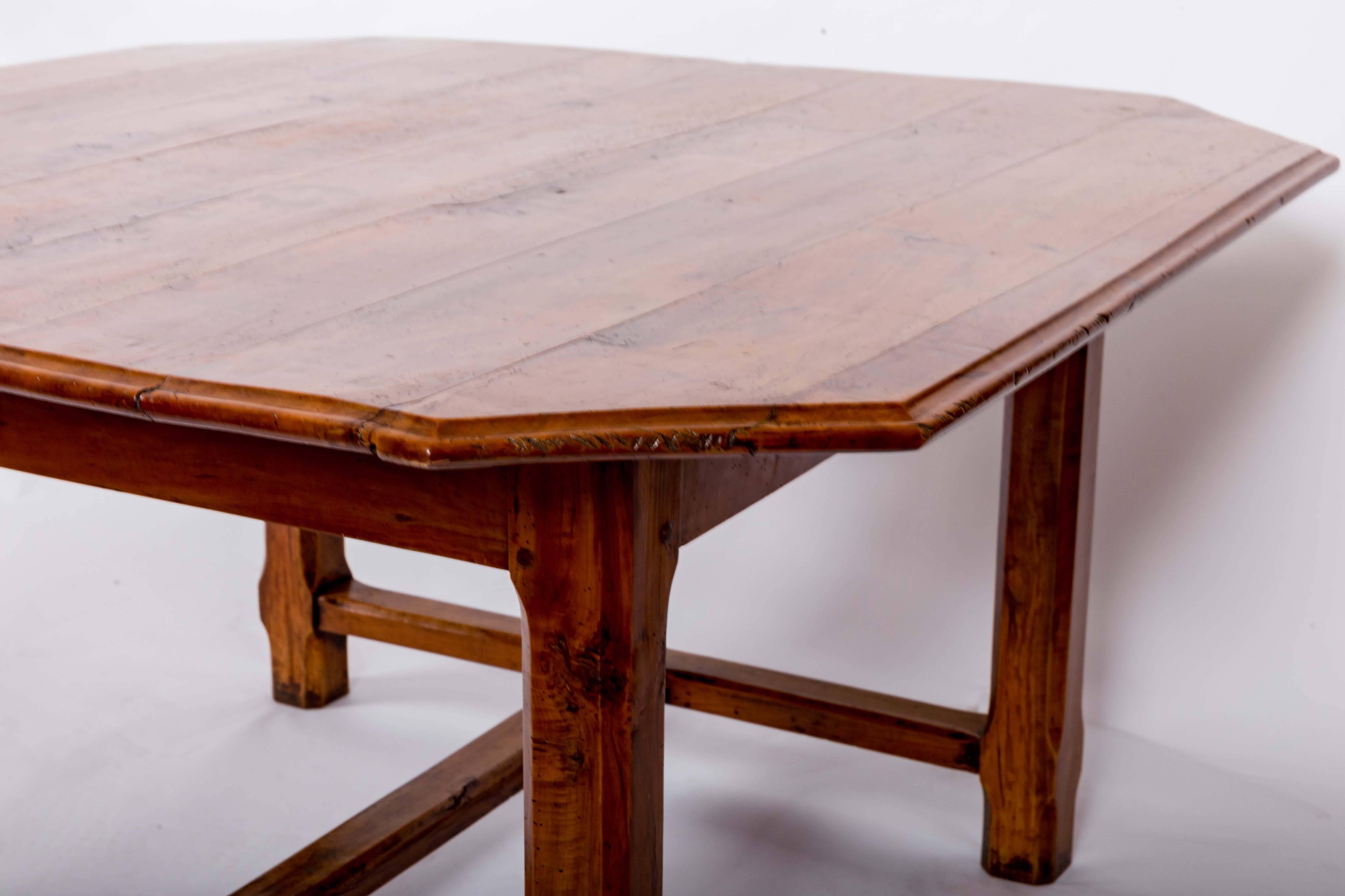 Mid-19th Century Early 19th Century Cherrywood Dining Table, France, circa 1840 For Sale