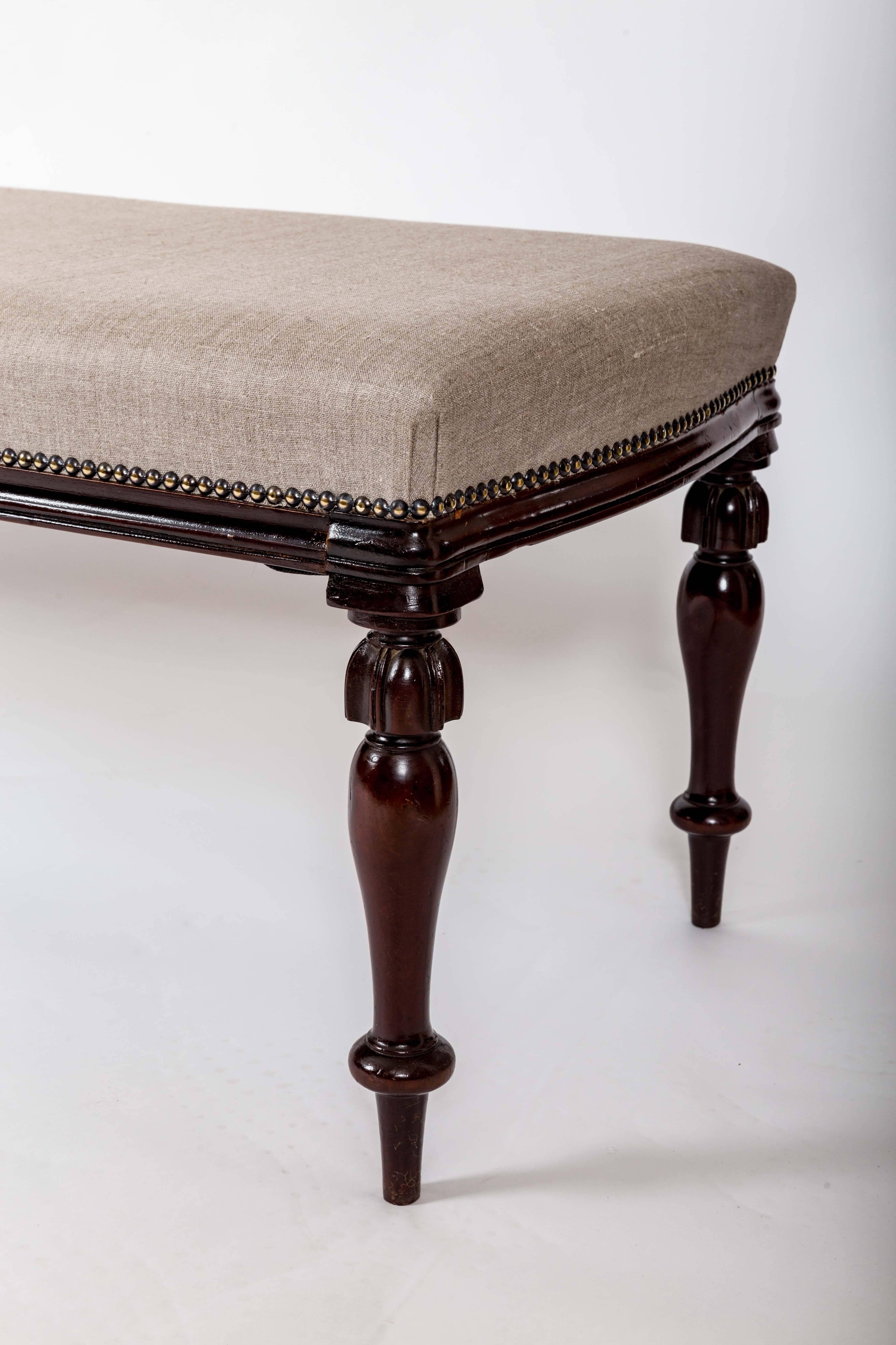19th Century Bench, England, circa 1880 In Excellent Condition In East Hampton, NY