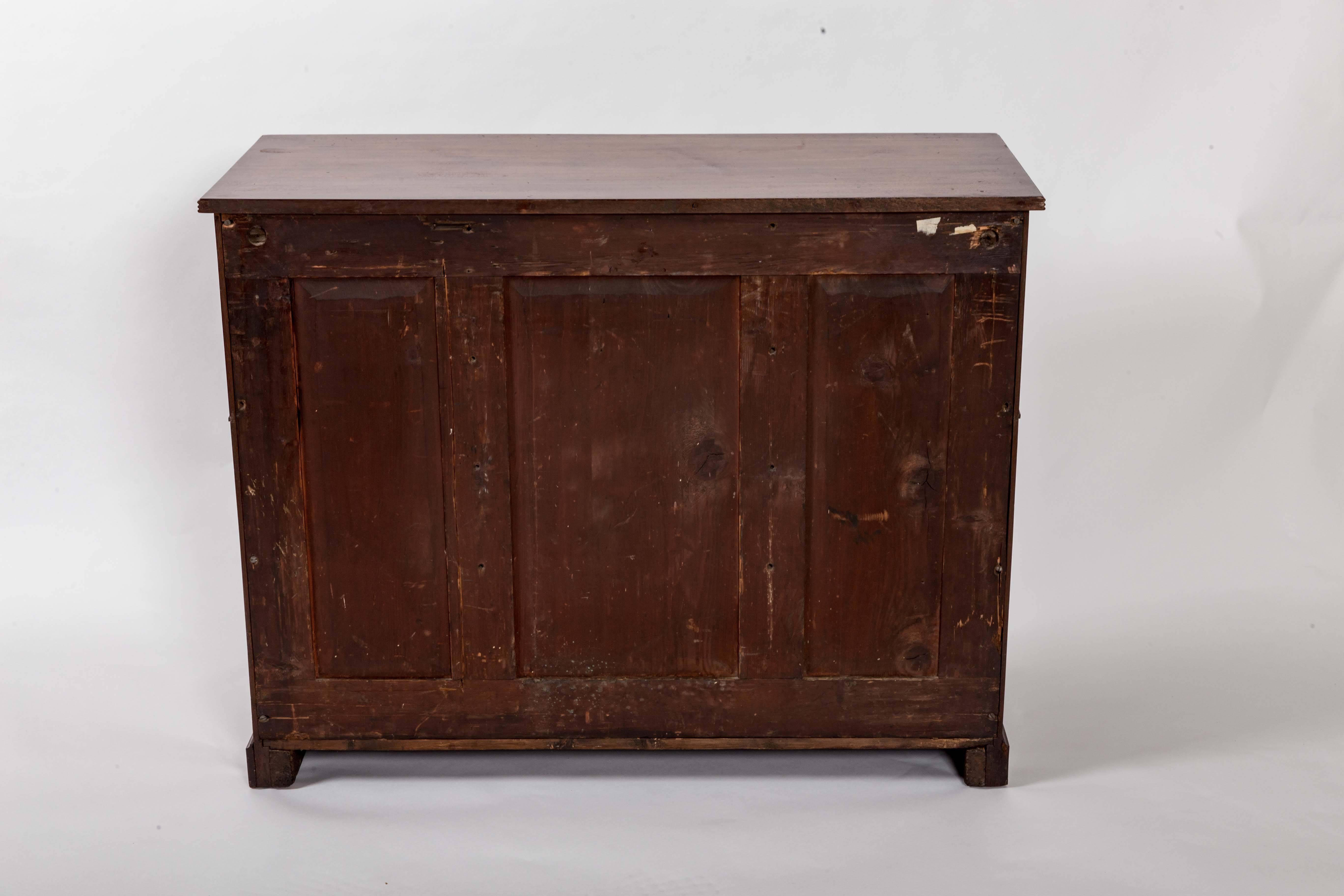 Early 19th Century Mahogany Storage Cabinet, England, circa 1820 5
