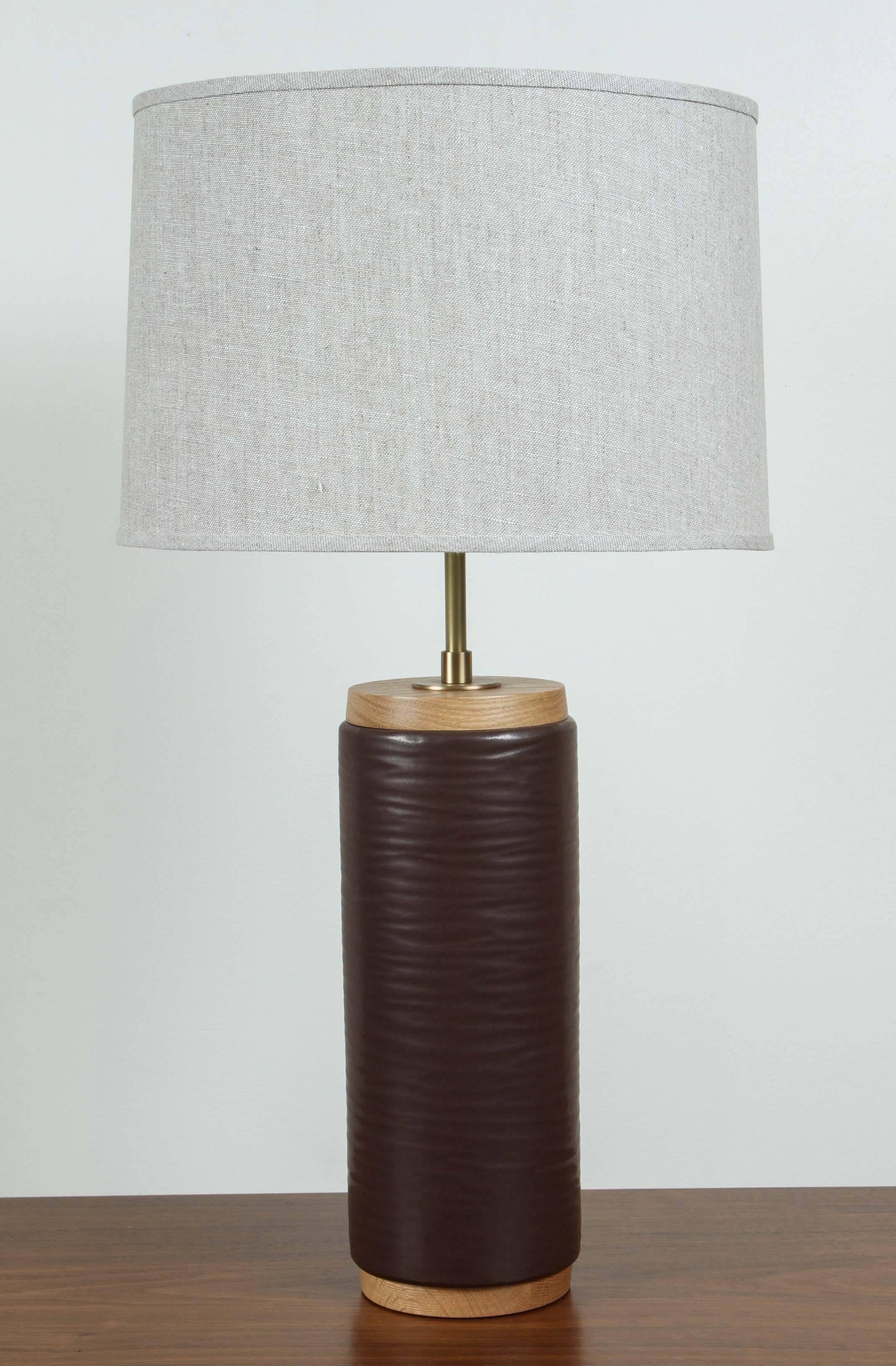 Mid-Century Modern Pair of Heyward Lamps by Stone and Sawyer for Lawson-Fenning