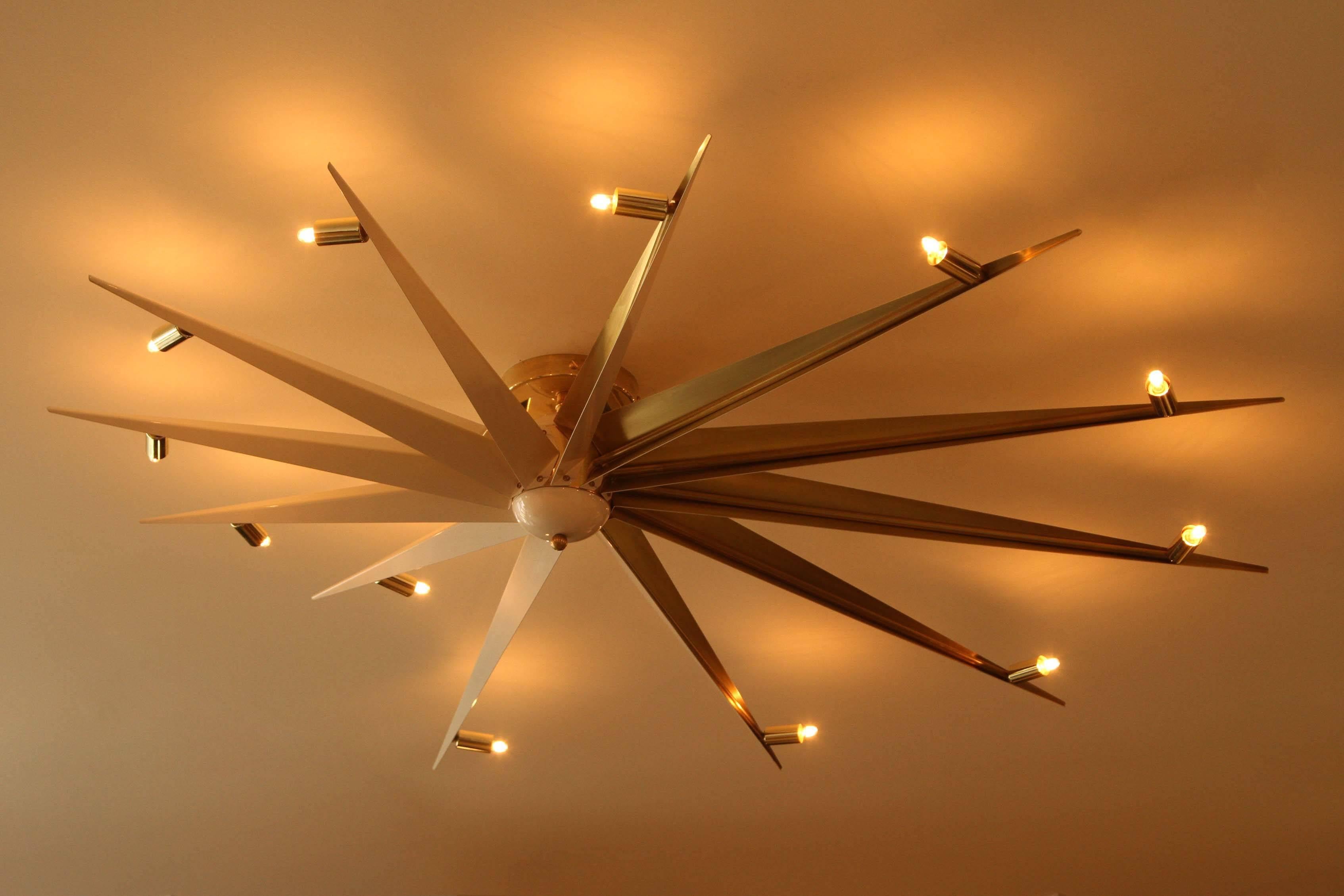 Contemporary Nautilus Star Chandelier by Jason Koharik for Collected By
