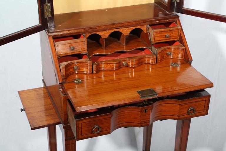 Superb 19th Century Adam Style Petite Secretary Desk At 1stdibs