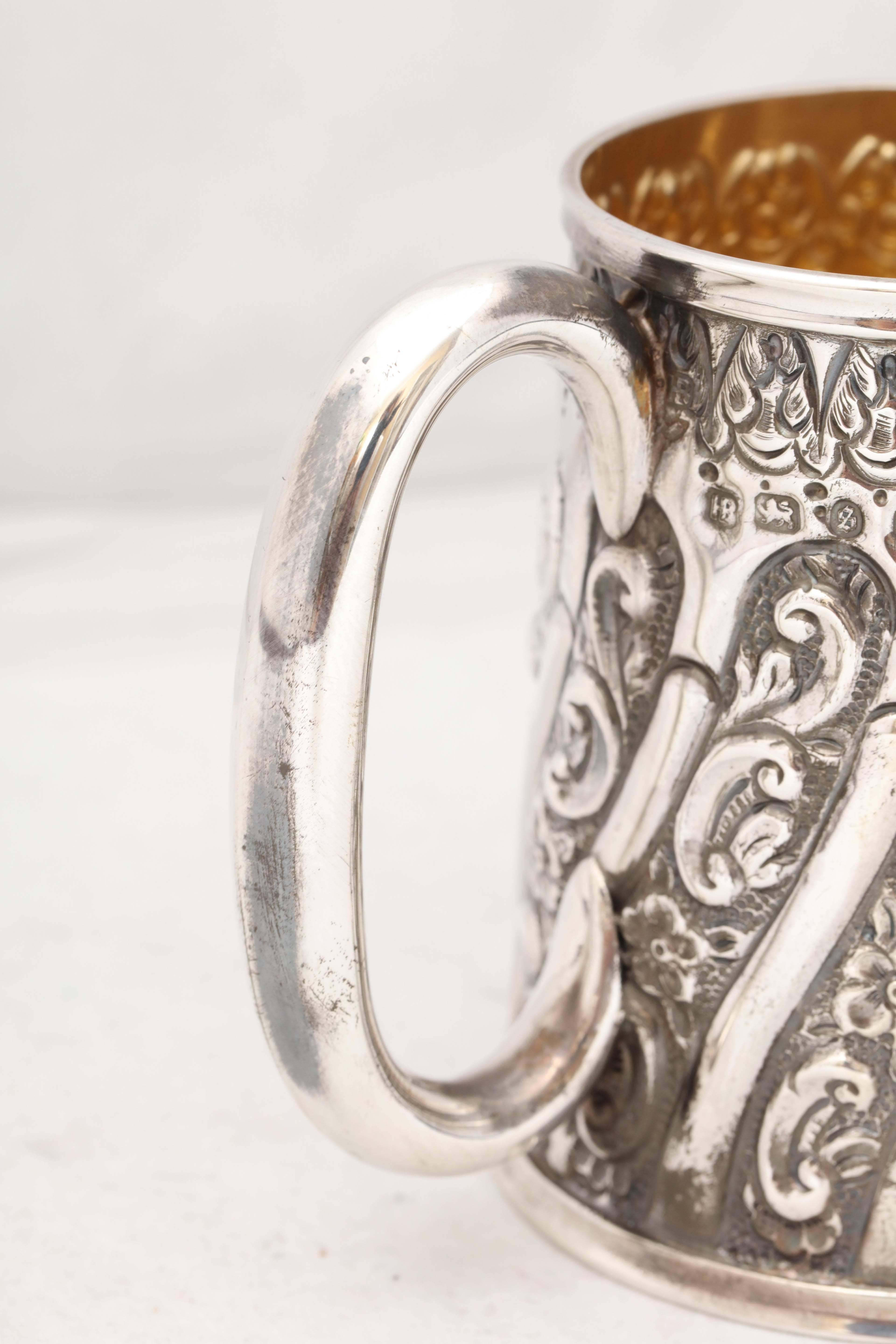 Victorian Sterling Silver Baby Cup 2